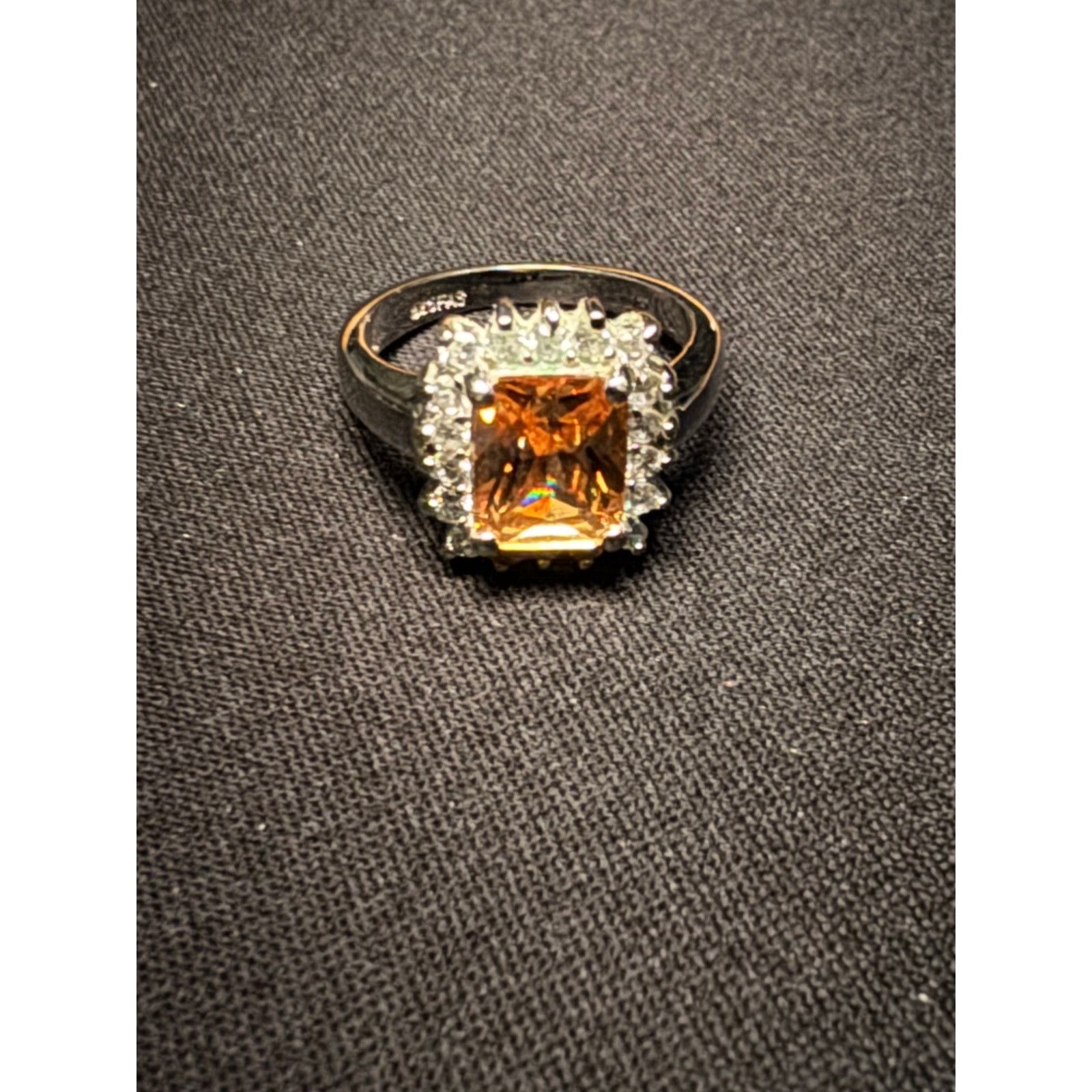 Other 925 Sterling Silver FAS Tourmaline Ring Size 7 Size ONE SIZE - 1 Thumbnail