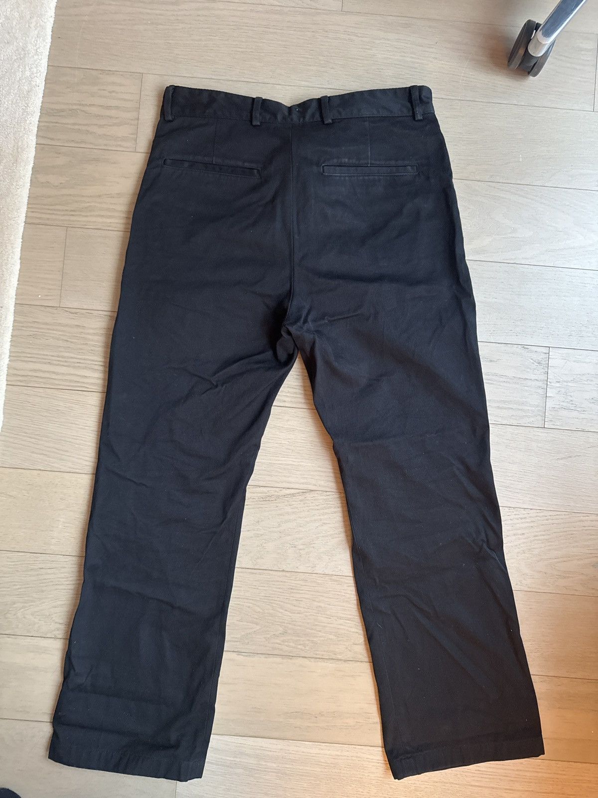 Acne Studios Acne Studios Black Trousers Size US 31 - 1 Thumbnail