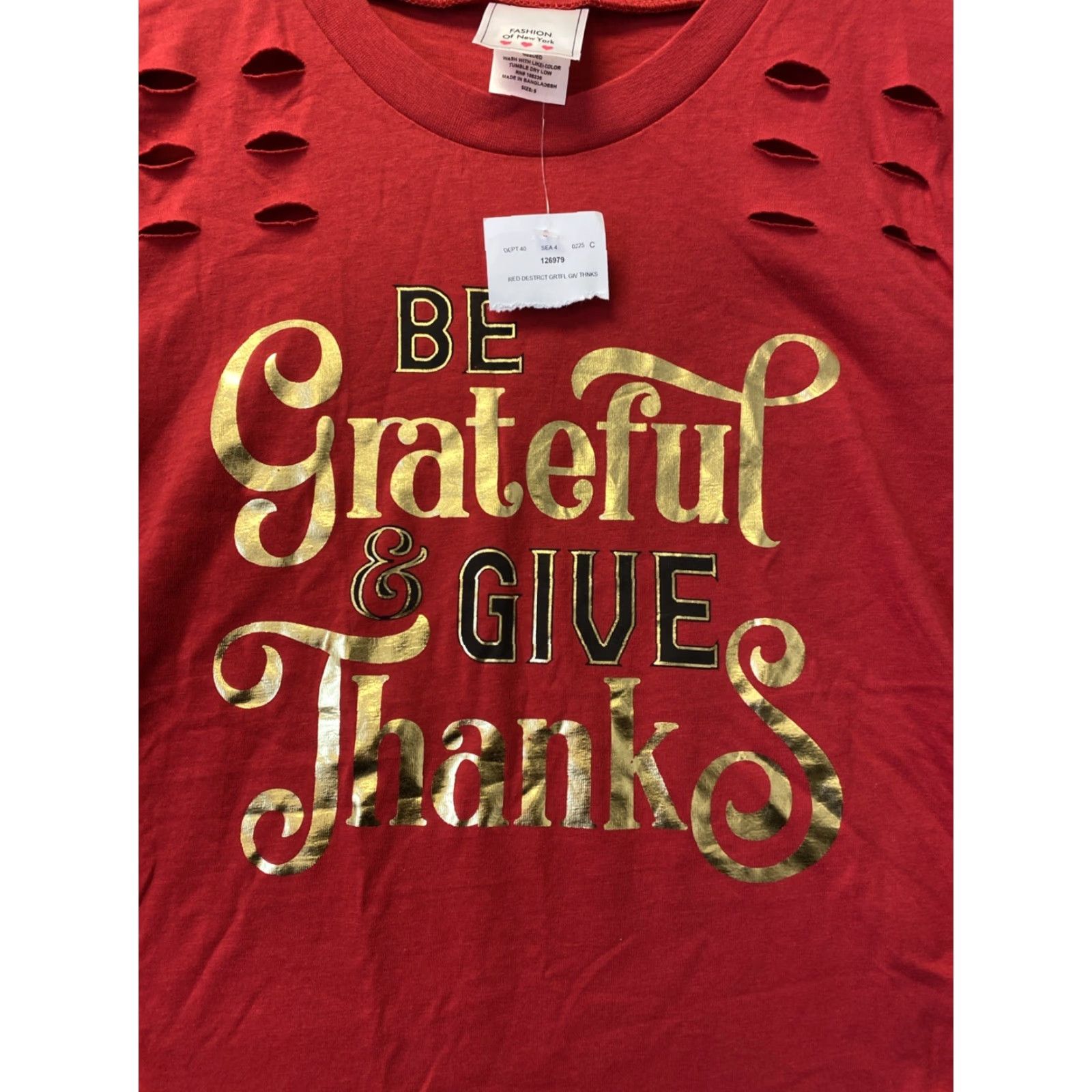 Vintage VINTAGE Nee York Fashion Women's T-Shirt Size S Red Graphic Casual Short Sleeve Crew Neck Slim Fit All Seasons Size S / US 4 / IT 40 - 2 Thumbnail