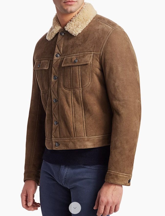 Ralph Lauren Purple Label Ralph Lauren Purple Label Clifton shearling trucker Size US S / EU 44-46 / 1 - 6 Thumbnail
