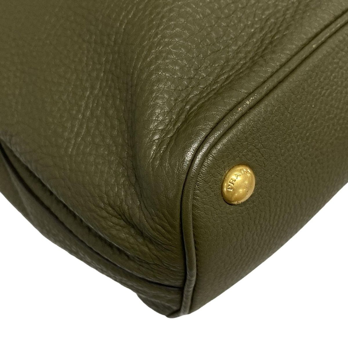 Prada PRADA Logo Handbag BN2794 Militare (Khaki) Size ONE SIZE - 8 Thumbnail