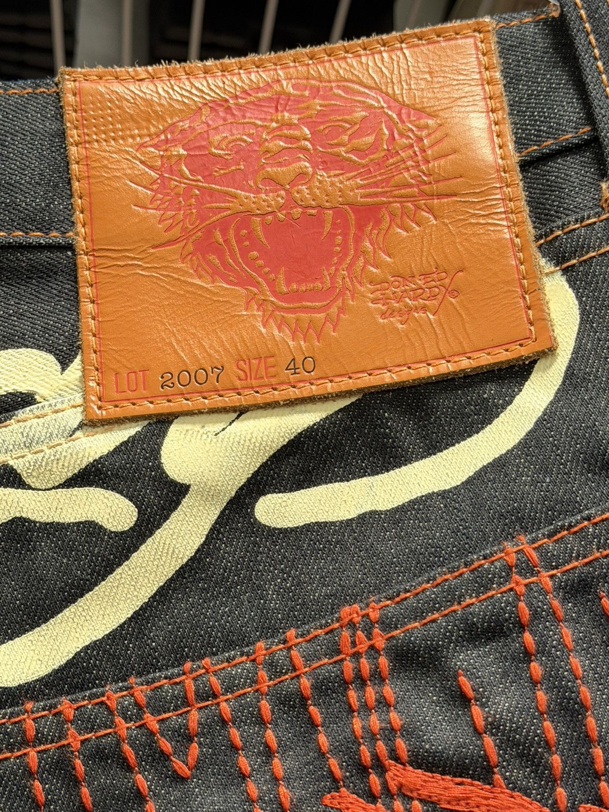 Ed Hardy Ed Hardy “Double Tiger” Denim Size US 40 / EU 56 - 5 Thumbnail