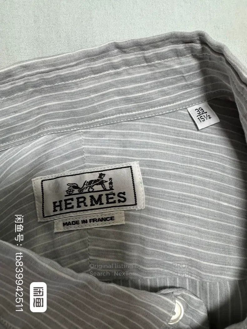 Hermes Hermes size 39 Linen jacket shirt Size US M / EU 48-50 / 2 - 7 Thumbnail