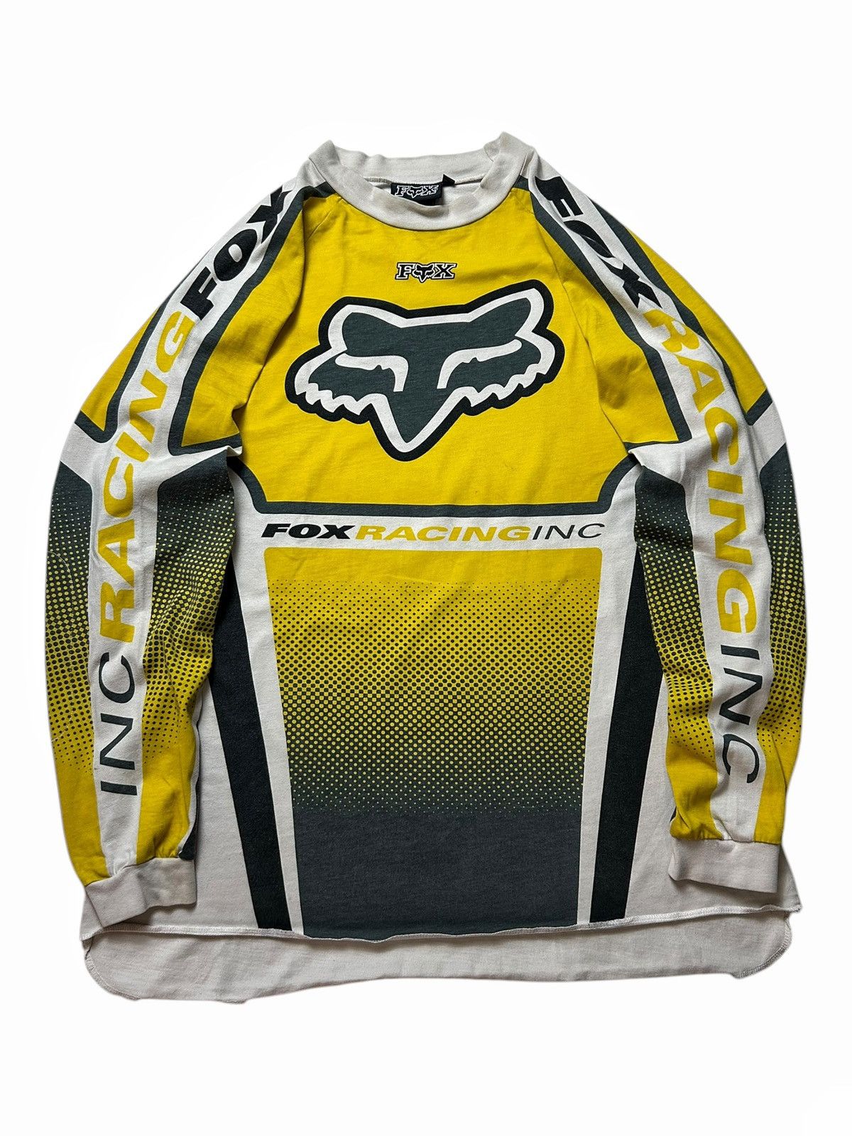Fox Racing × Gear for Sports × Vintage Vintage Jersey Motocross Fox Racing Jersey Dirt Bike Mx Size US M / EU 48-50 / 2 - 1 Thumbnail