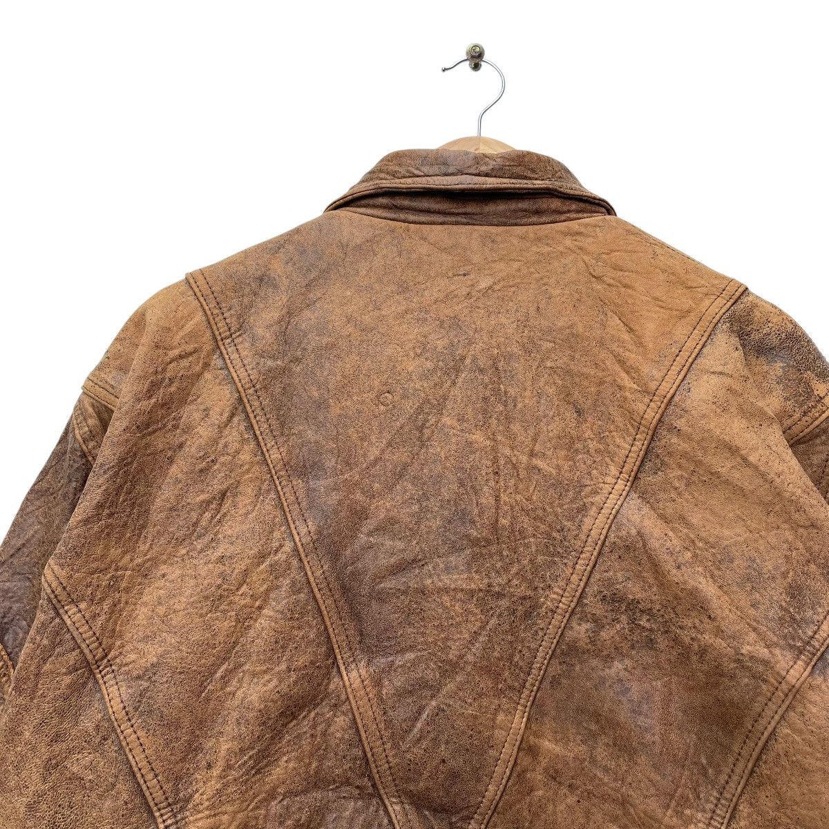 Japanese Brand × Vintage Vintage Japanese Brand Uno Uomo Leather Jacket Size US M / EU 48-50 / 2 - 7 Thumbnail