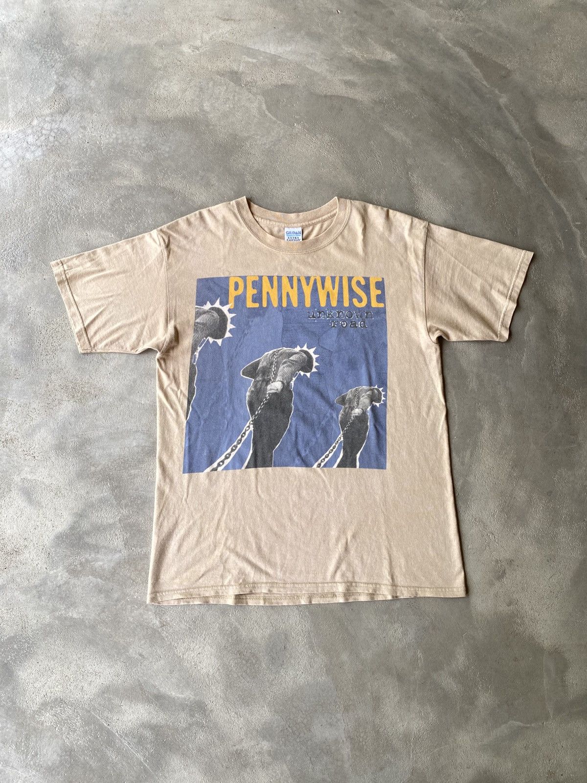 Band Tees × Vintage Vintage Pennywise Unknown Road Tshirt Size US L / EU 52-54 / 3 - 1 Thumbnail