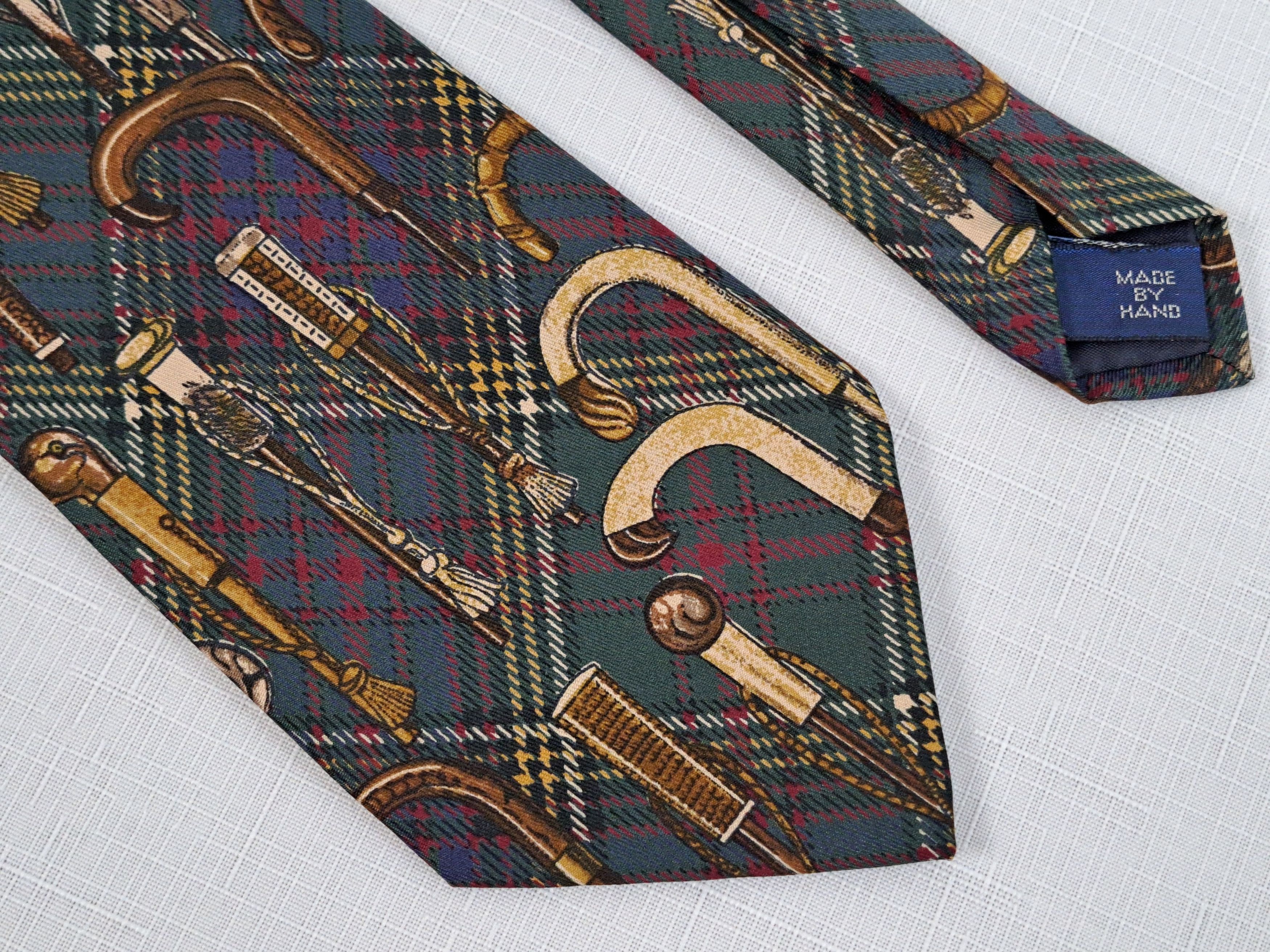 Polo Ralph Lauren Polo Ralph Lauren cane print silk tie. Size ONE SIZE - 7 Thumbnail