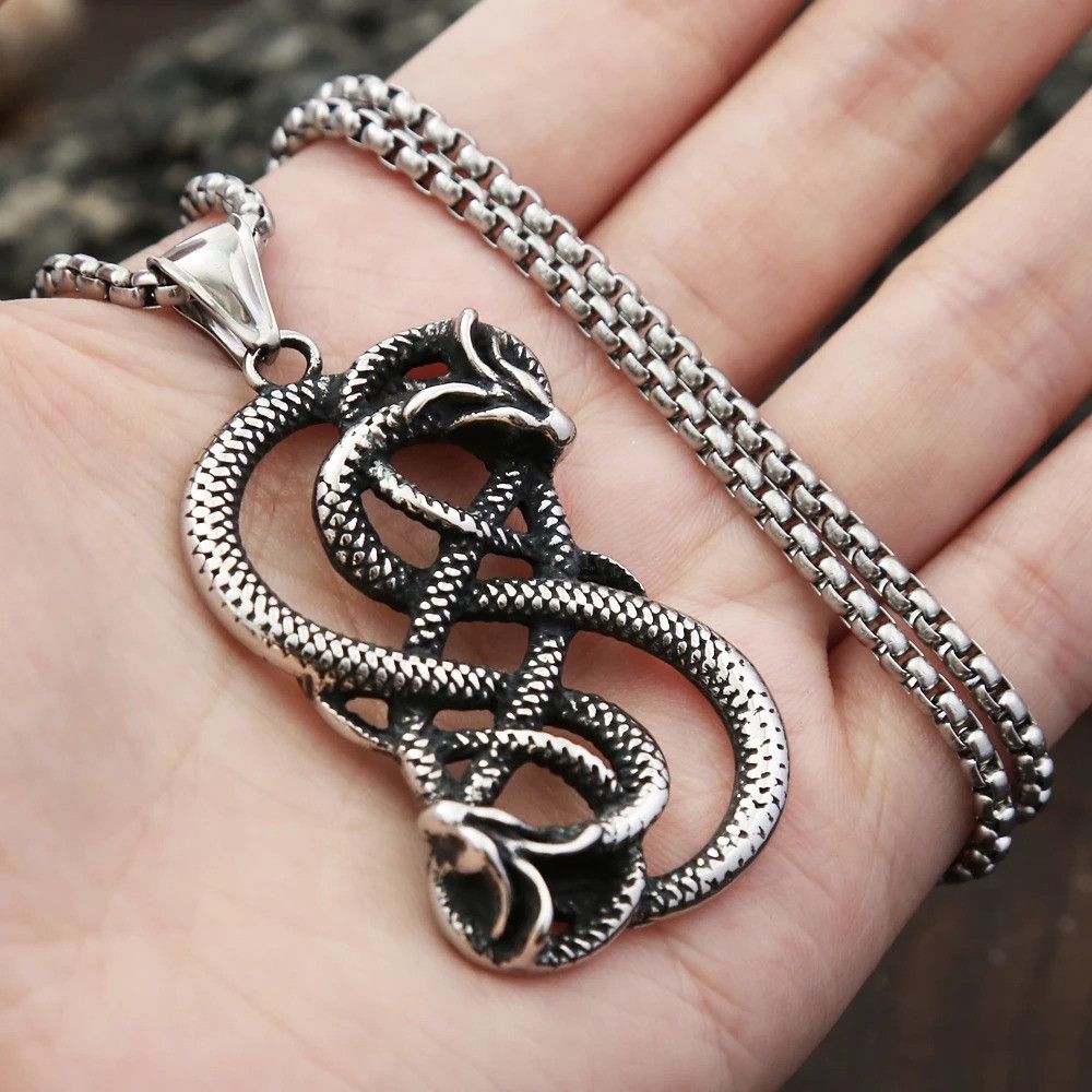Other Dragon Gothic Pendant Necklace Size ONE SIZE - 1 Thumbnail