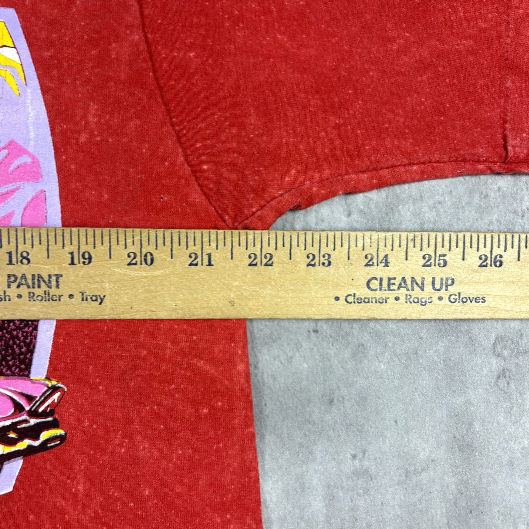 Fruit Of The Loom VINTAGE Boogies Diner Chicago T Shirt Promo Art Single Stitch Adult XL 90s Shirt Mens Red Cotton Graphic Print 90s Stitch Crew Neck Vintage Size US XL / EU 56 / 4 - 3 Thumbnail