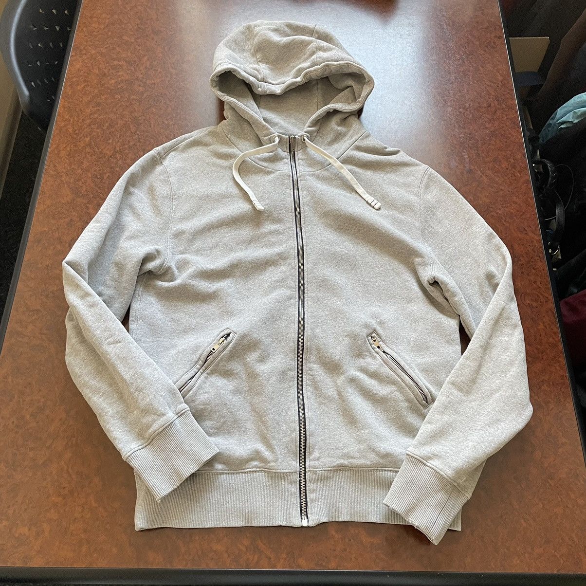 Iro IRO Y2k lampo grey desert hooded zip hoodie rock chrome cybe Size US L / EU 52-54 / 3 - 1 Thumbnail