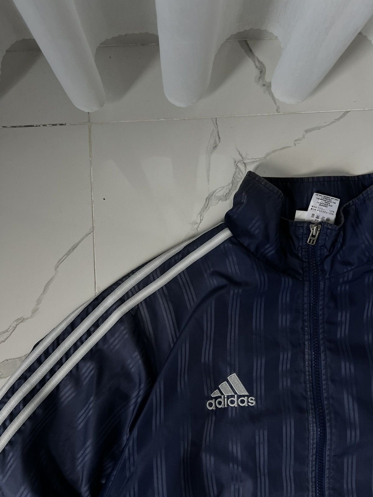 Adidas × Vintage 90's ADIDAS SMALL LOGO Y2K TRACK JACKET GORPCORE Size US L / EU 52-54 / 3 - 5 Thumbnail