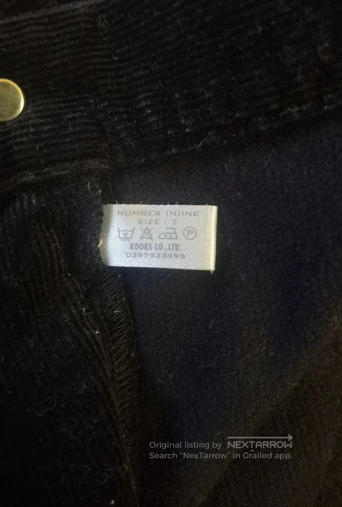 Number (N)ine Number Nine Vintage Corduroy Pants. Size US 26 / EU 42 - 5 Thumbnail