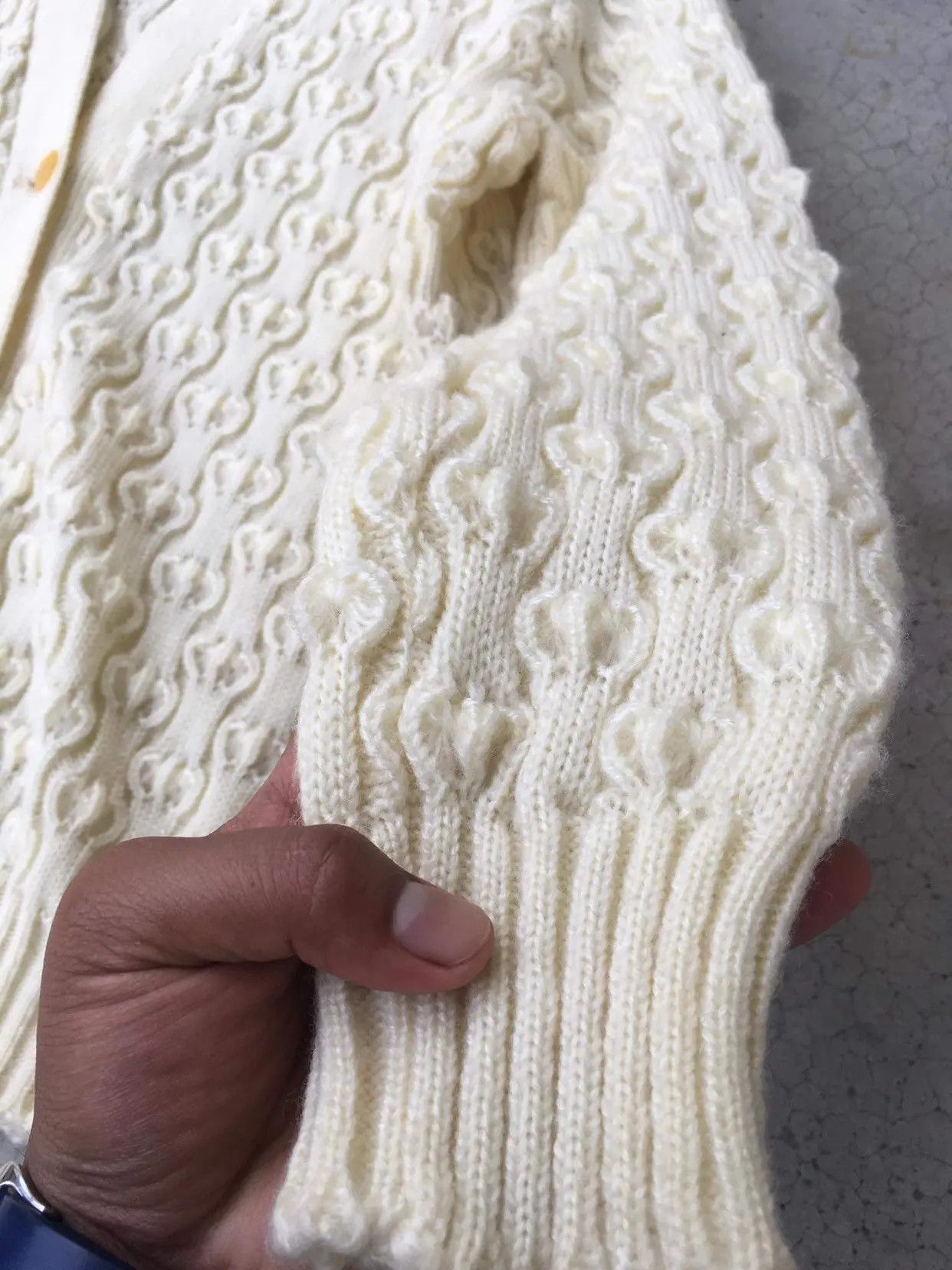 Designer × Vintage Japanese Cardigan Pureknit Pullover Knitting Pattern Size US L / EU 52-54 / 3 - 4 Thumbnail