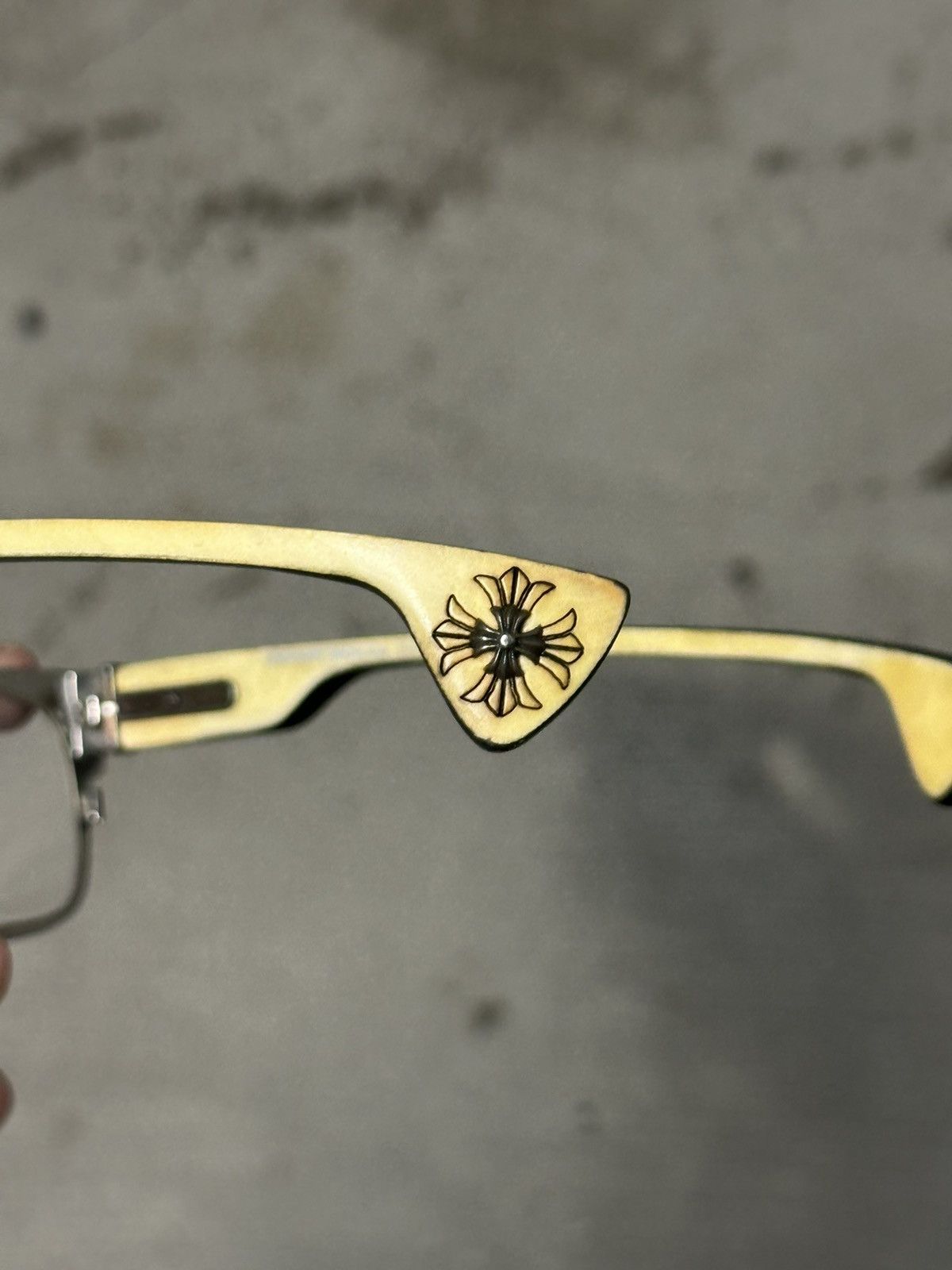 Chrome Hearts Chrome Hearts “Tipping Velvet” Silver/EBONY Vintage Glasses Size ONE SIZE - 13 Thumbnail