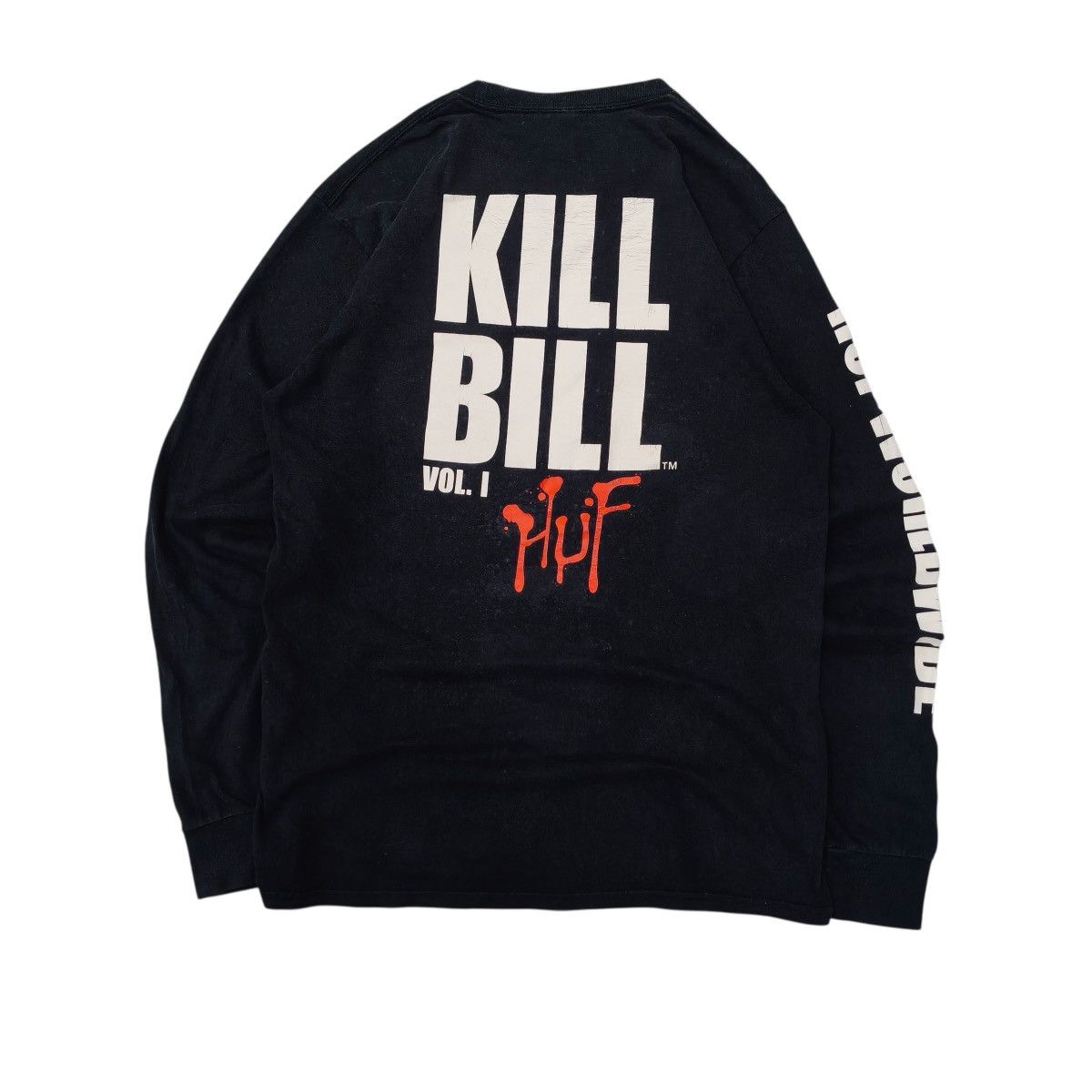 Huf Vintage Y2K Huf Worldwide Kill Bill Vol 1 Long Sleeve Tee Size US M / EU 48-50 / 2 - 2 Thumbnail