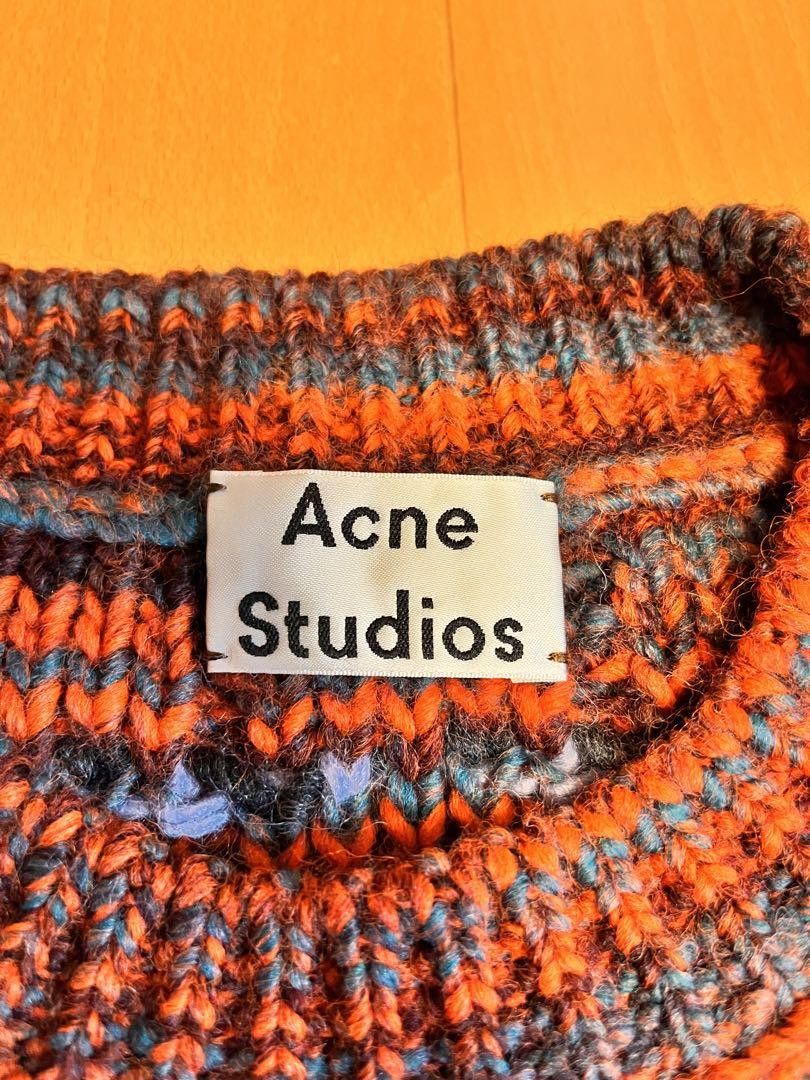 Acne Studios Chunky Wool Knit Sweater Size US L / EU 52-54 / 3 - 3 Thumbnail