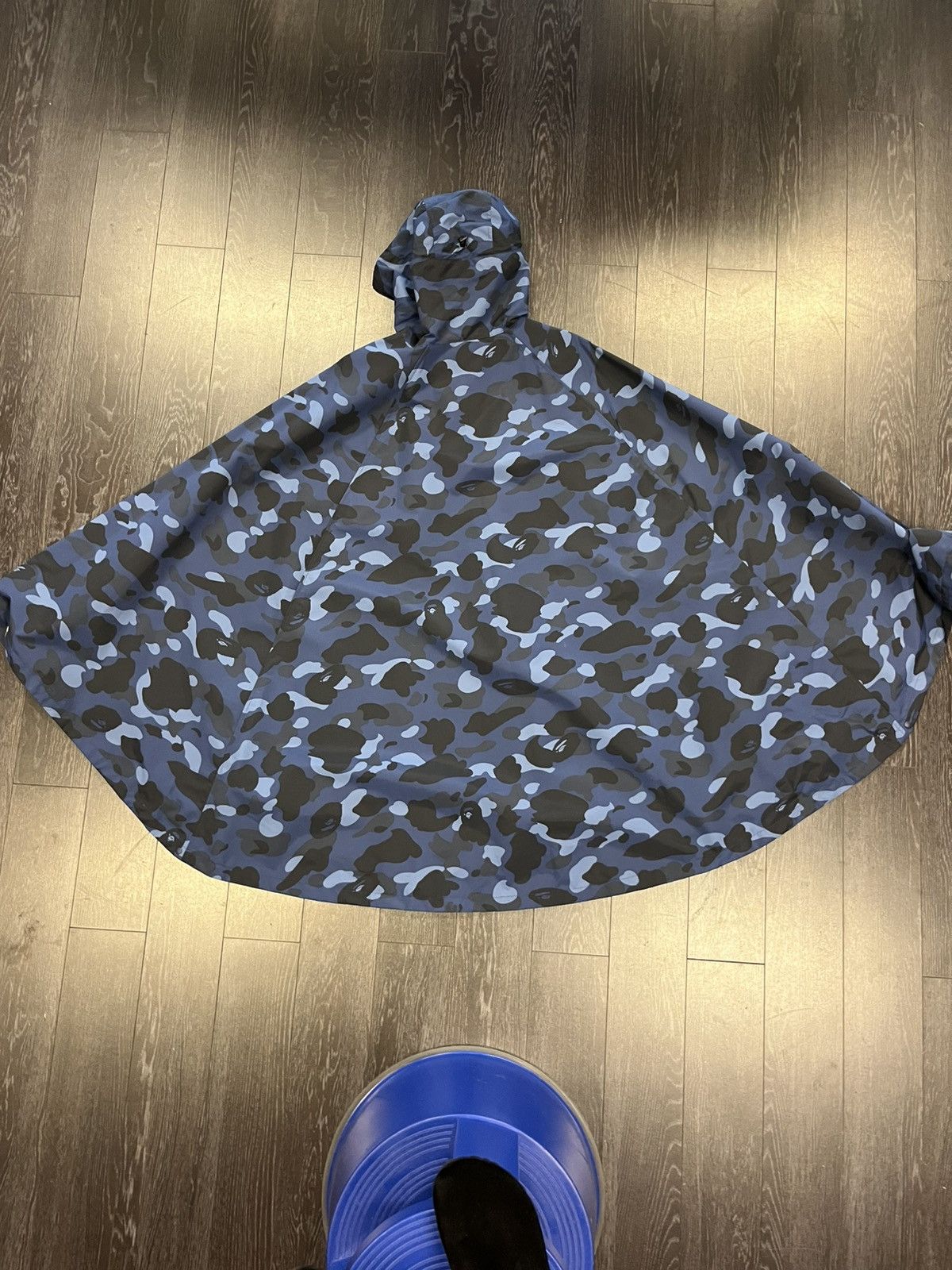 Bape Bape Color Camo Rain Poncho Size 36 - 2 Thumbnail