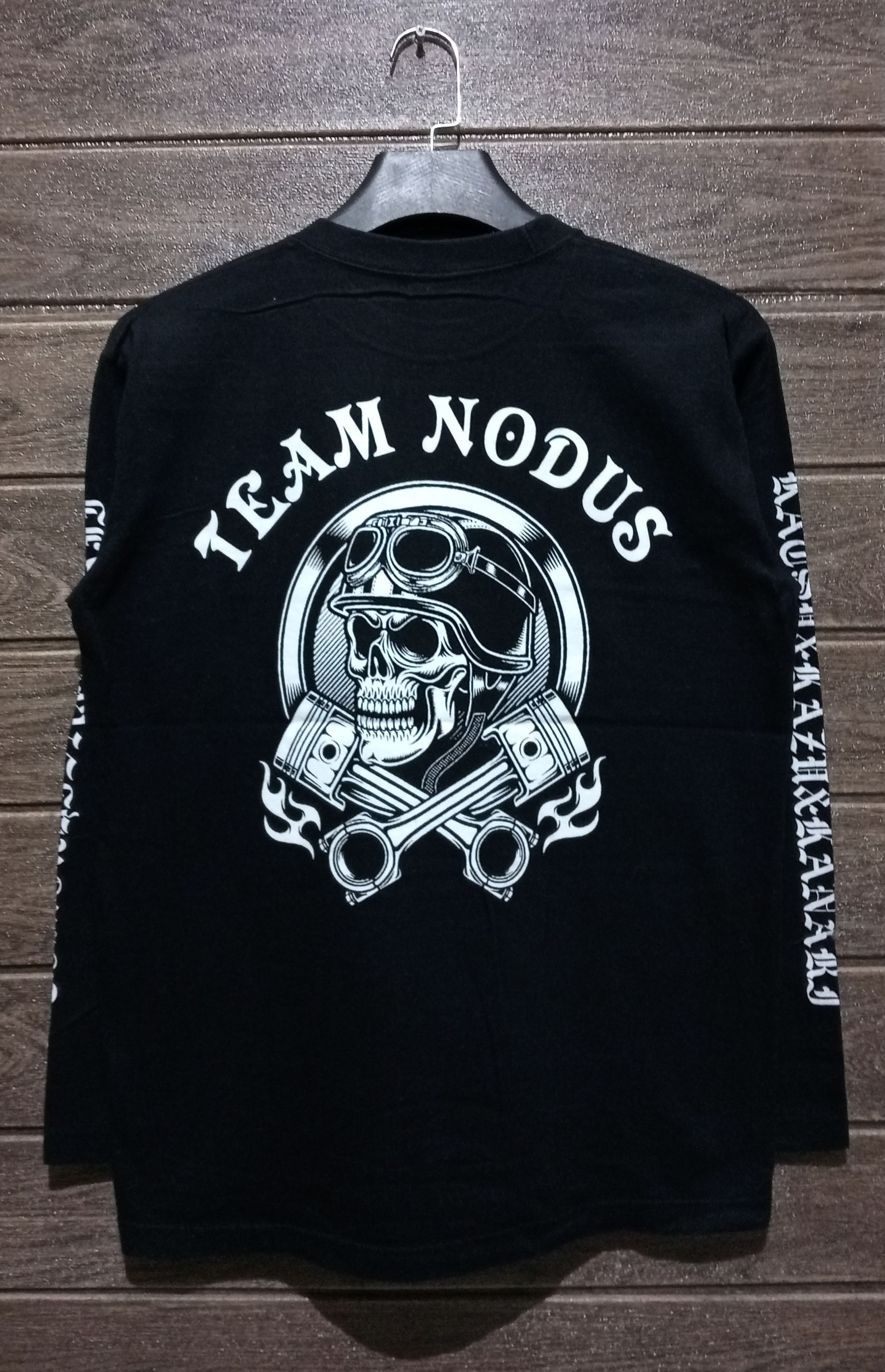Japanese Brand Team Nodus Racing Long Sleeve Tshirt Very Rare Size US L / EU 52-54 / 3 - 1 Thumbnail