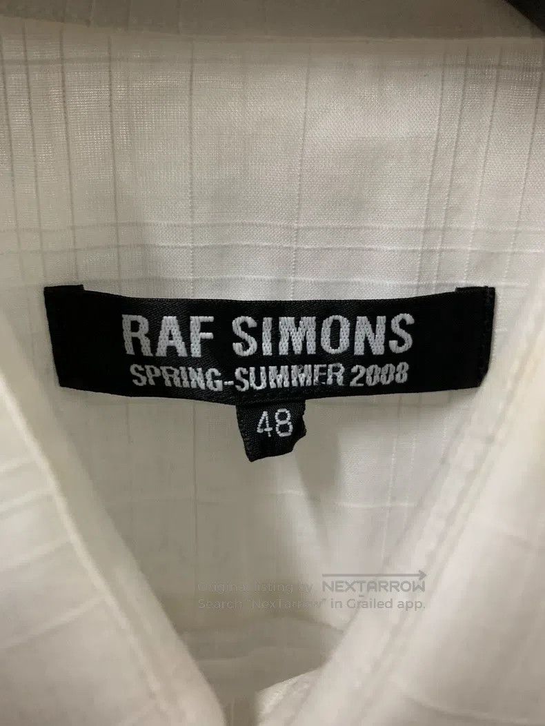 Raf Simons Raf Simons SS08 show style dark check sleeveless shirt Size US M / EU 48-50 / 2 - 4 Thumbnail