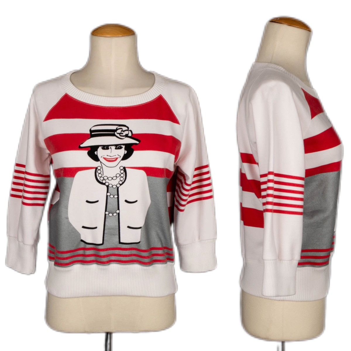 Chanel runway Chanel Mademoiselle sweatshirt, knit sweater Size XS / US 0-2 / IT 36-38 - 17 Thumbnail