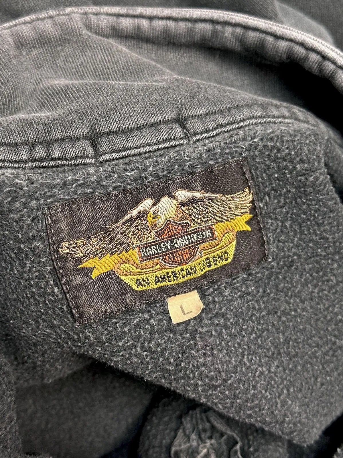 Indian Motorcycle Vintage Harley Davidson Y2K Black Quarter Zip Sweatshirt L Size US L / EU 52-54 / 3 - 13 Thumbnail