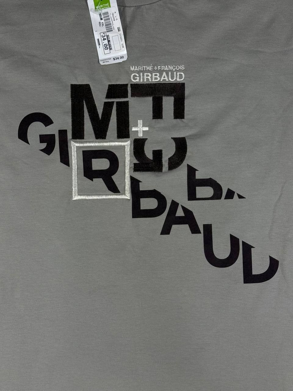 Marithe + Francois Girbaud Y2K Marithé François Girbaud Print Logo Long Sleeve Hip Hop Size US XXL / EU 58 / 5 - 5 Thumbnail