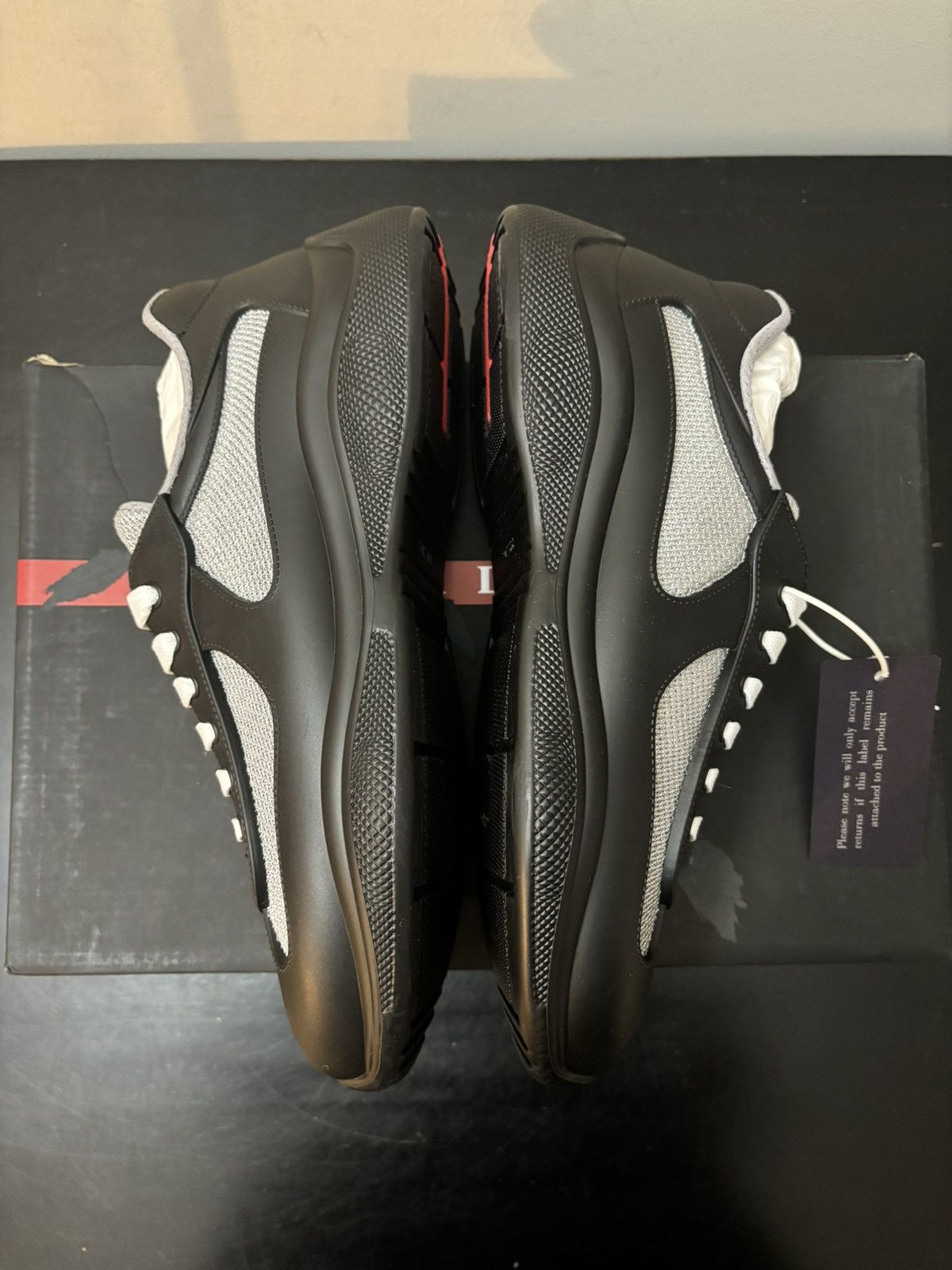 Prada Prada America’s Cup Soft Rubber Black Size US 10 / EU 43 - 5 Thumbnail