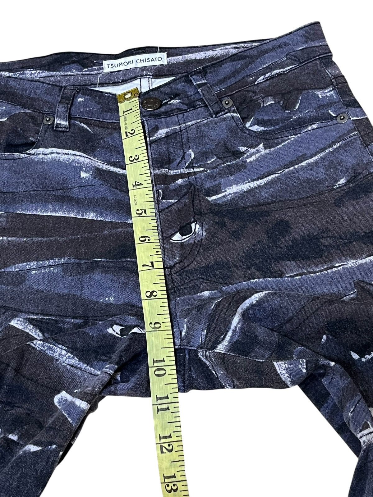 Issey Miyake ISSEY MIYAKE TSUMORI CHISATO STRETCH COTTON SKINNY JEANS Size US 28 / EU 44 - 15 Thumbnail