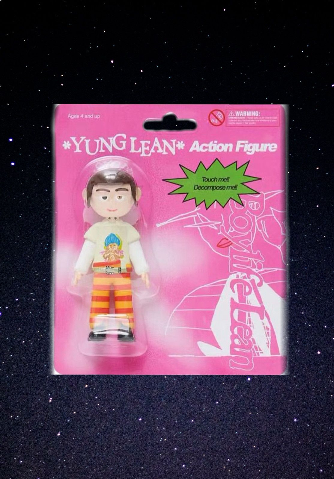 Yung Lean *RARE* YUNG LEAN BOYLIFELEAN FIGURE Size ONE SIZE - 1 Thumbnail
