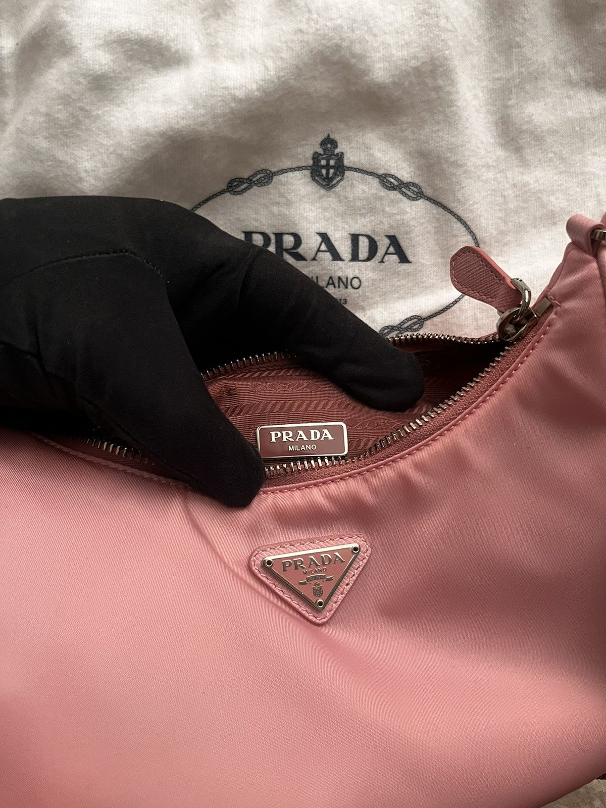 Prada Pink Prada 2005 Re-Edition 💕 Size ONE SIZE - 8 Thumbnail