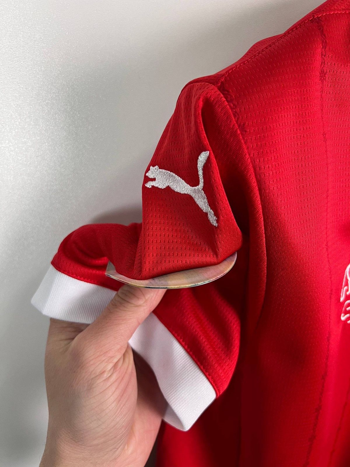 Puma Switzerland Puma jersey t-shirts size S Size US S / EU 44-46 / 1 - 6 Thumbnail