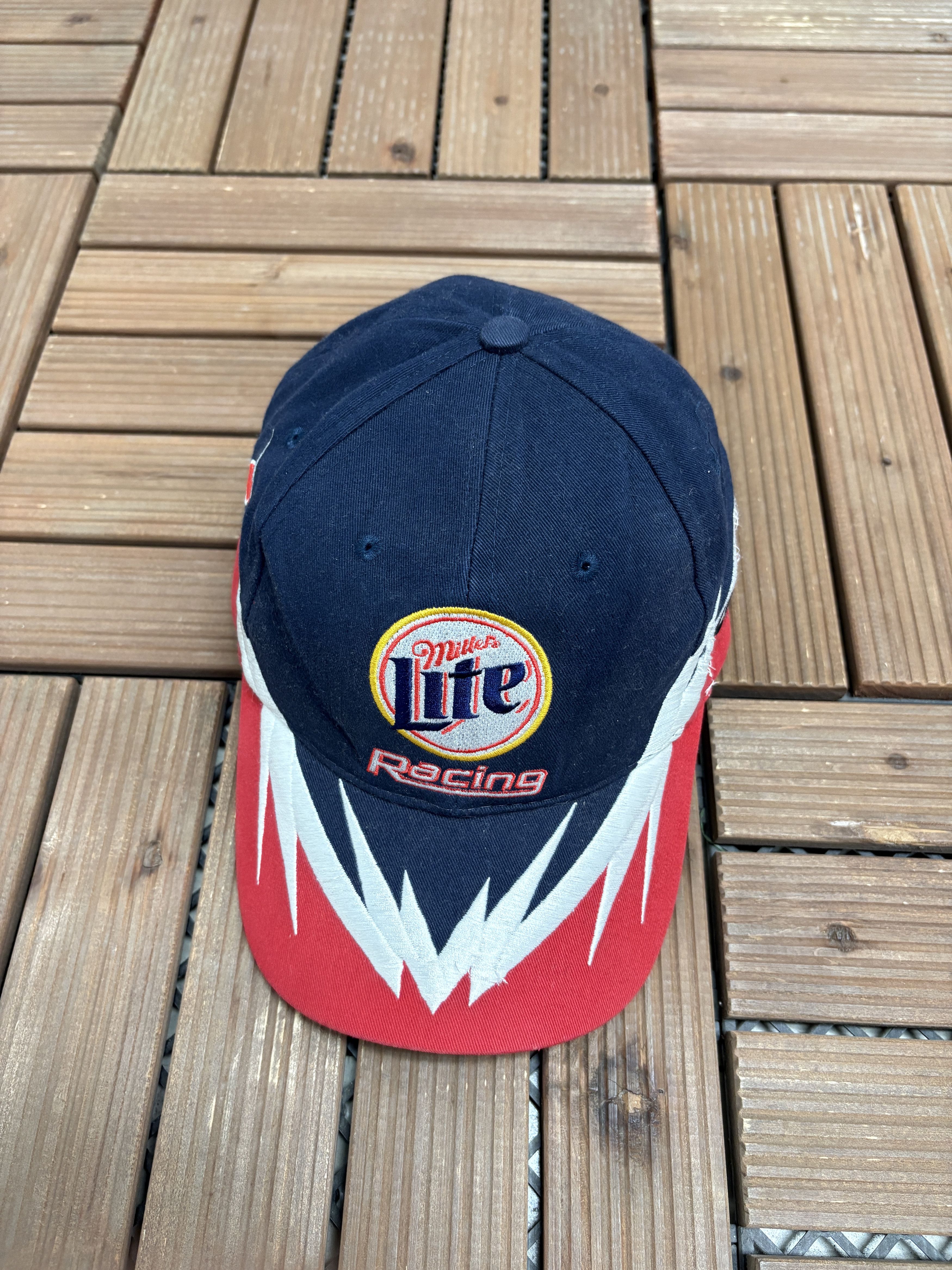 Vintage Miller Lite Racing Rusty Wallace NASCAR Vintage Hat Size ONE SIZE - 1 Thumbnail