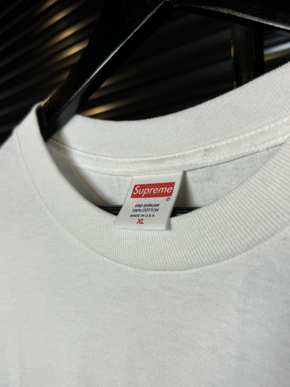 Supreme Supreme Damien Hirst Box Logo White Tee - XL Size US XL / EU 56 / 4 - 4 Thumbnail
