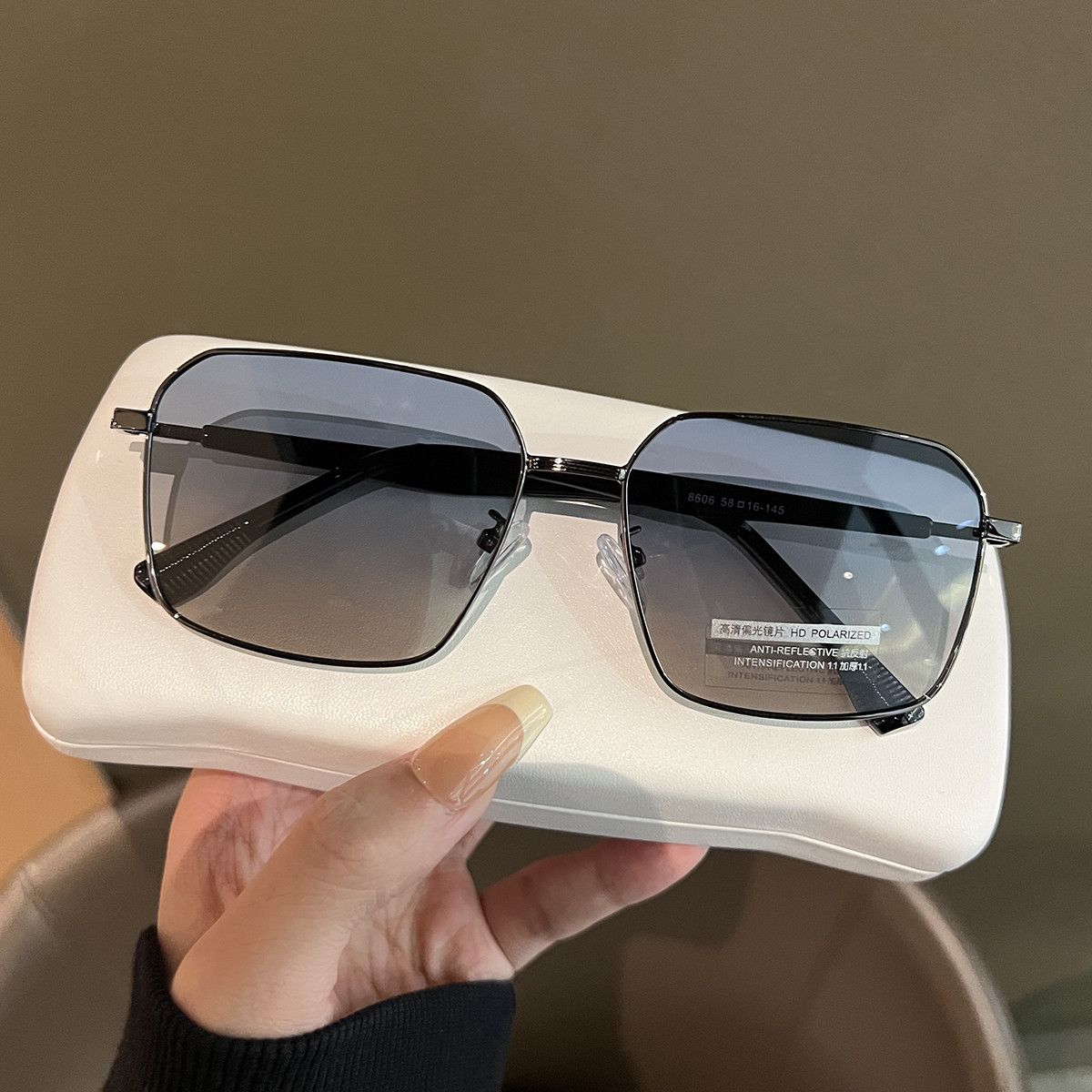 VIBE Crazy Street ins style custom avant-garde sunglasses Size ONE SIZE - 1 Thumbnail