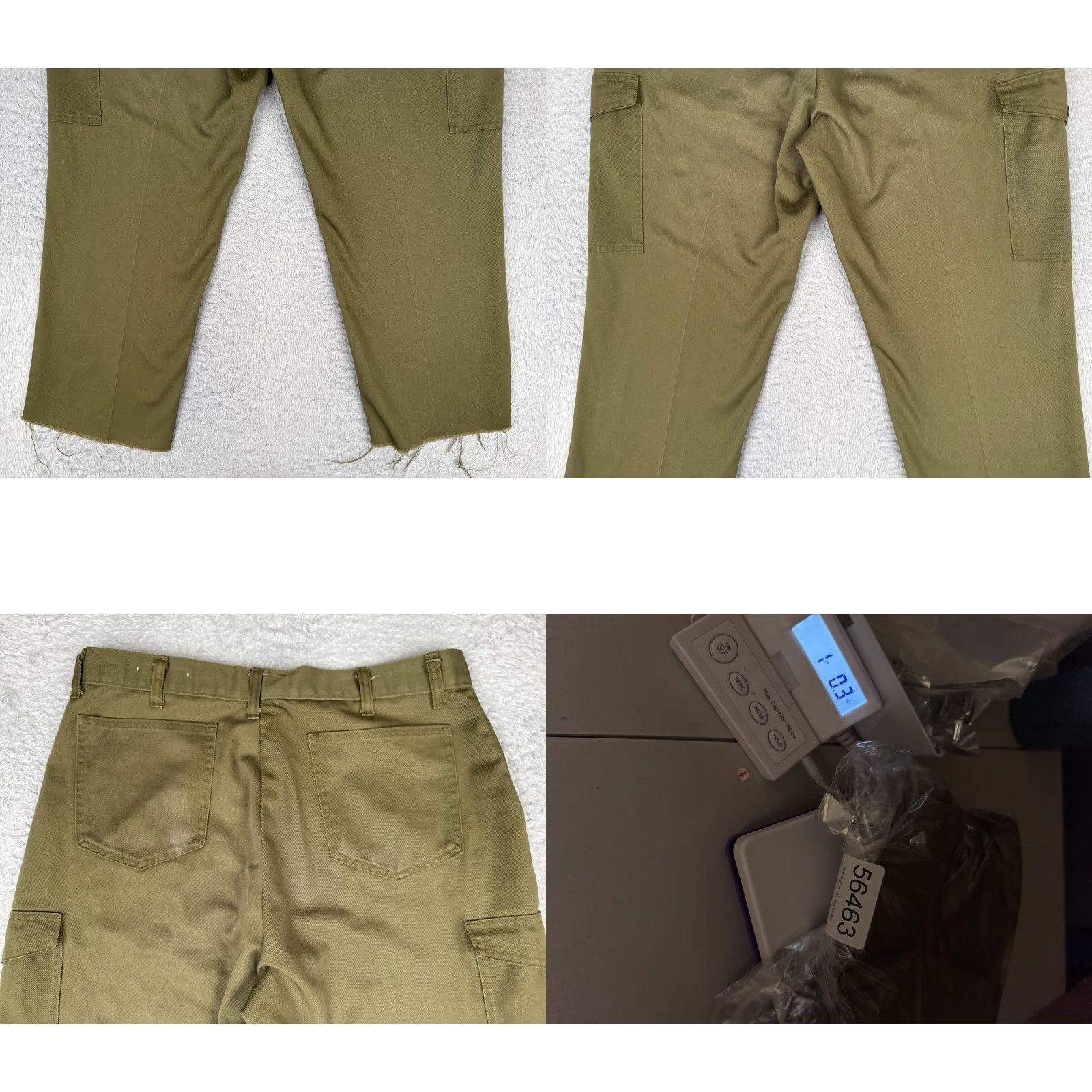 Vintage Boy Scouts Of America Cargo Pants Men 33x25 Green Twill Straight Utility Pants Mens Green Cargo Pants Size US 33 - 9 Thumbnail