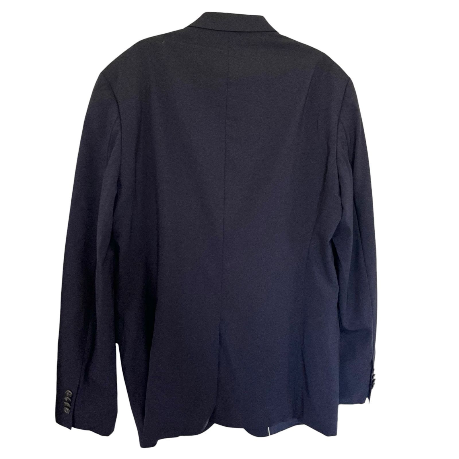 Hugo Boss BOSS Hugo Boss The Jam75/Sharp3 Blue Wool Blazer Jacket 40R Size 40R - 3 Thumbnail
