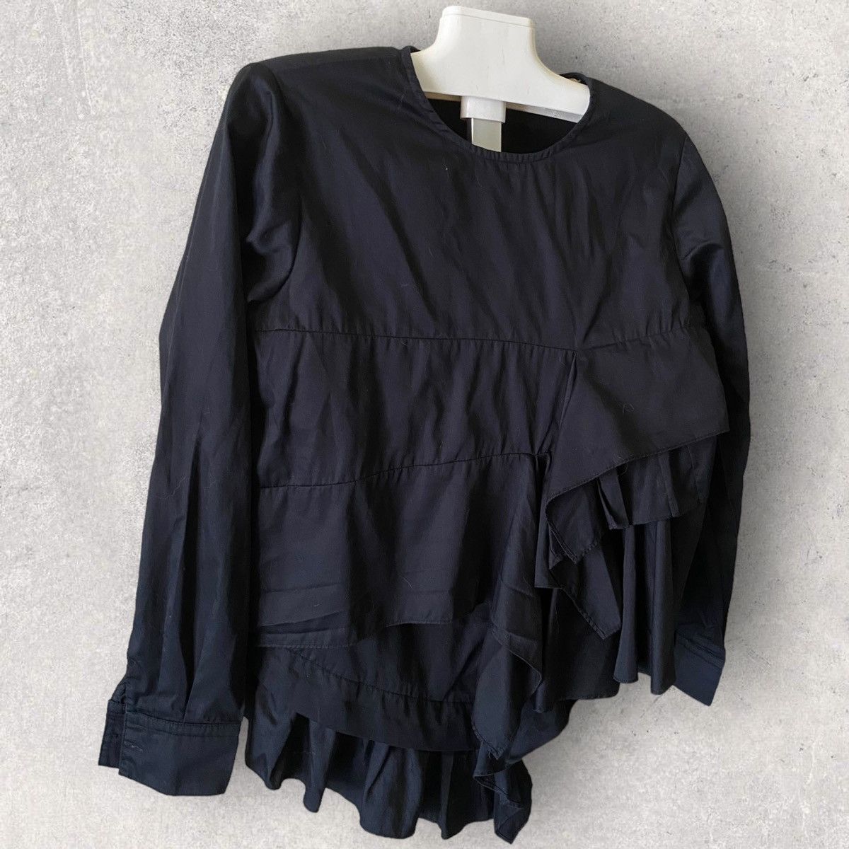 Balenciaga Balenciaga Ruffle Blouse Size XS / US 0-2 / IT 36-38 - 2 Thumbnail