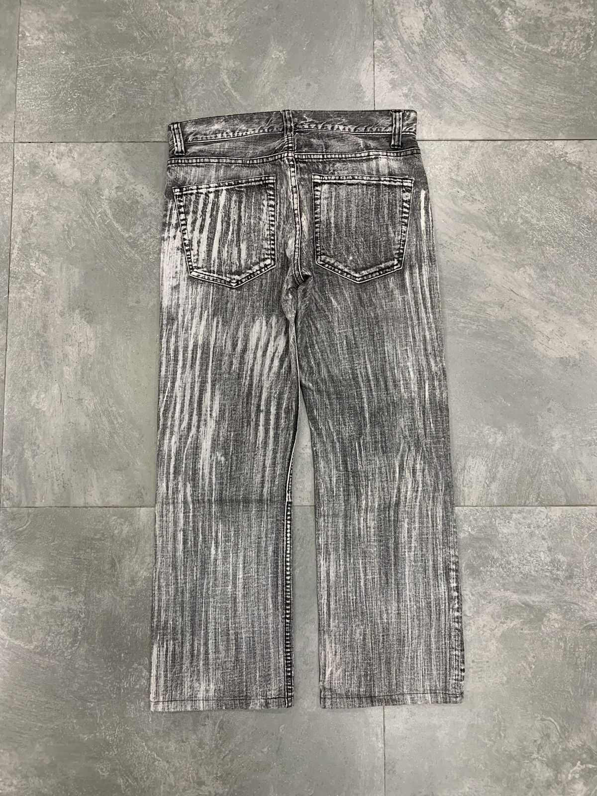 Japanese Brand 🔥Rare🔥 Funny Devil Punk Rock Skull Impulse Pleasure Denim Size US 31 - 11 Thumbnail