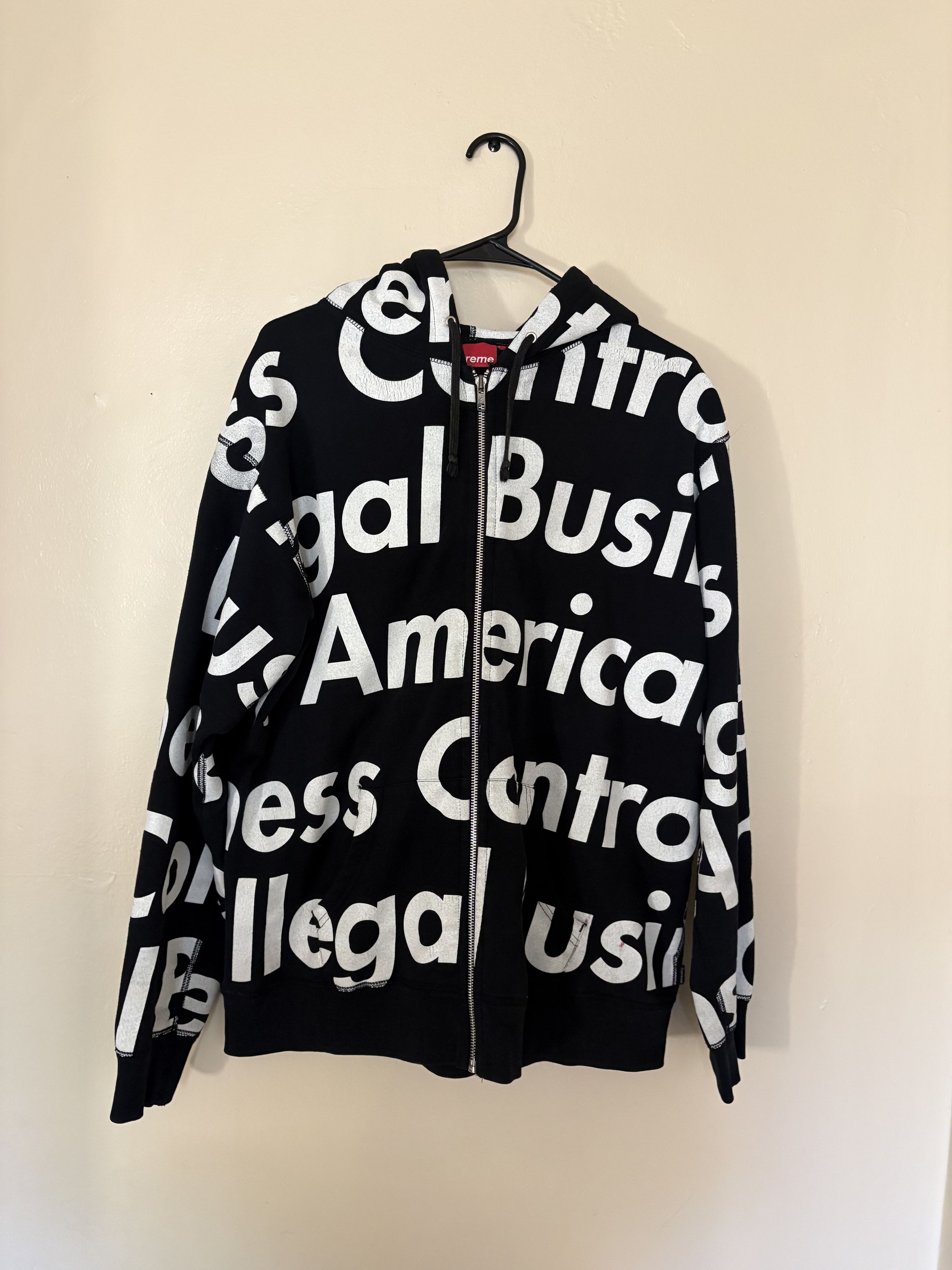 Supreme Supreme illegal business controls America Size US L / EU 52-54 / 3 - 1 Thumbnail
