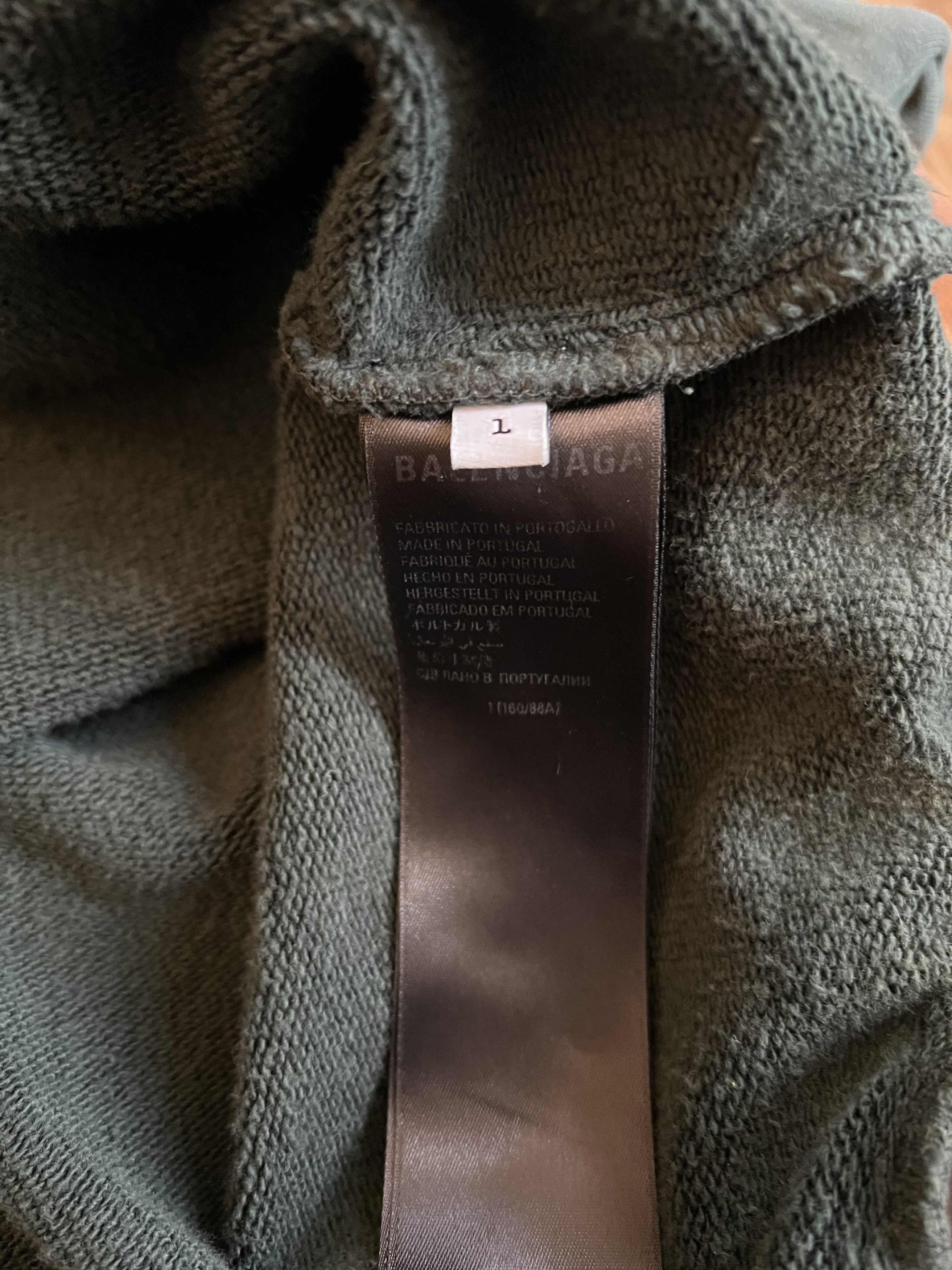 Balenciaga Balenciaga Adidas Hoodie Green Size US S / EU 44-46 / 1 - 6 Thumbnail