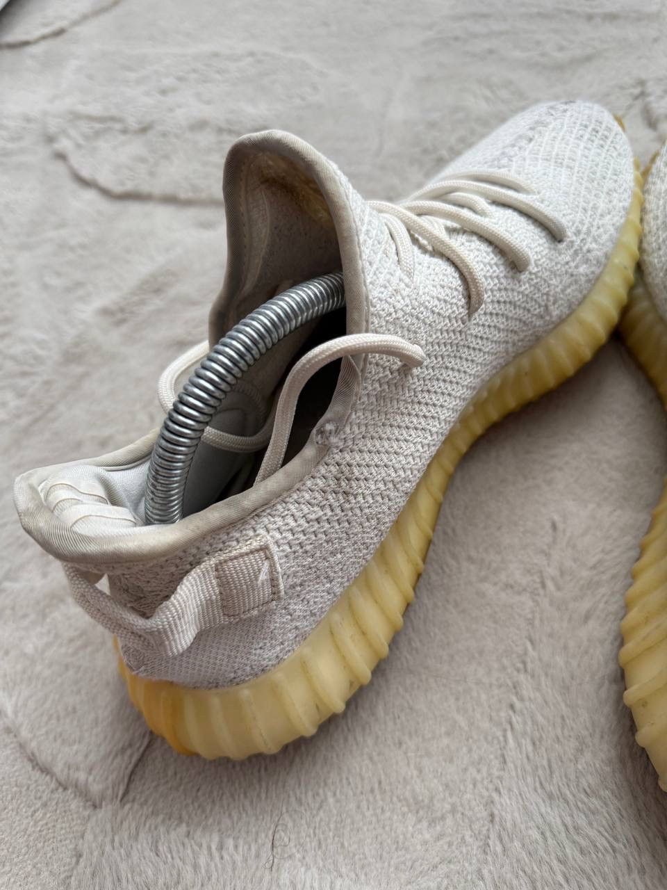 Adidas Adidas Yeezy Boost 350 V2 Cream White Size US 10 / EU 43 - 9 Thumbnail