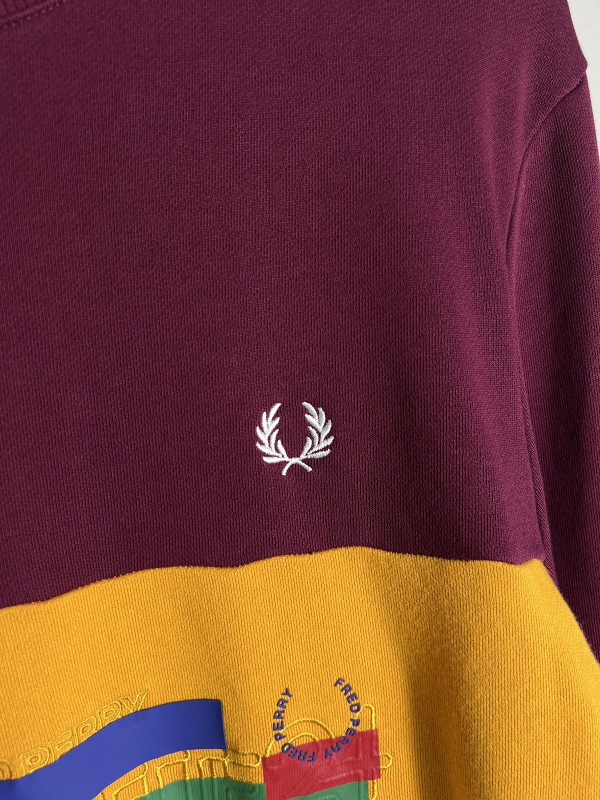Fred Perry Fred Perry M Red Big Logo Men’s Vintage Y2K Size US M / EU 48-50 / 2 - 5 Thumbnail