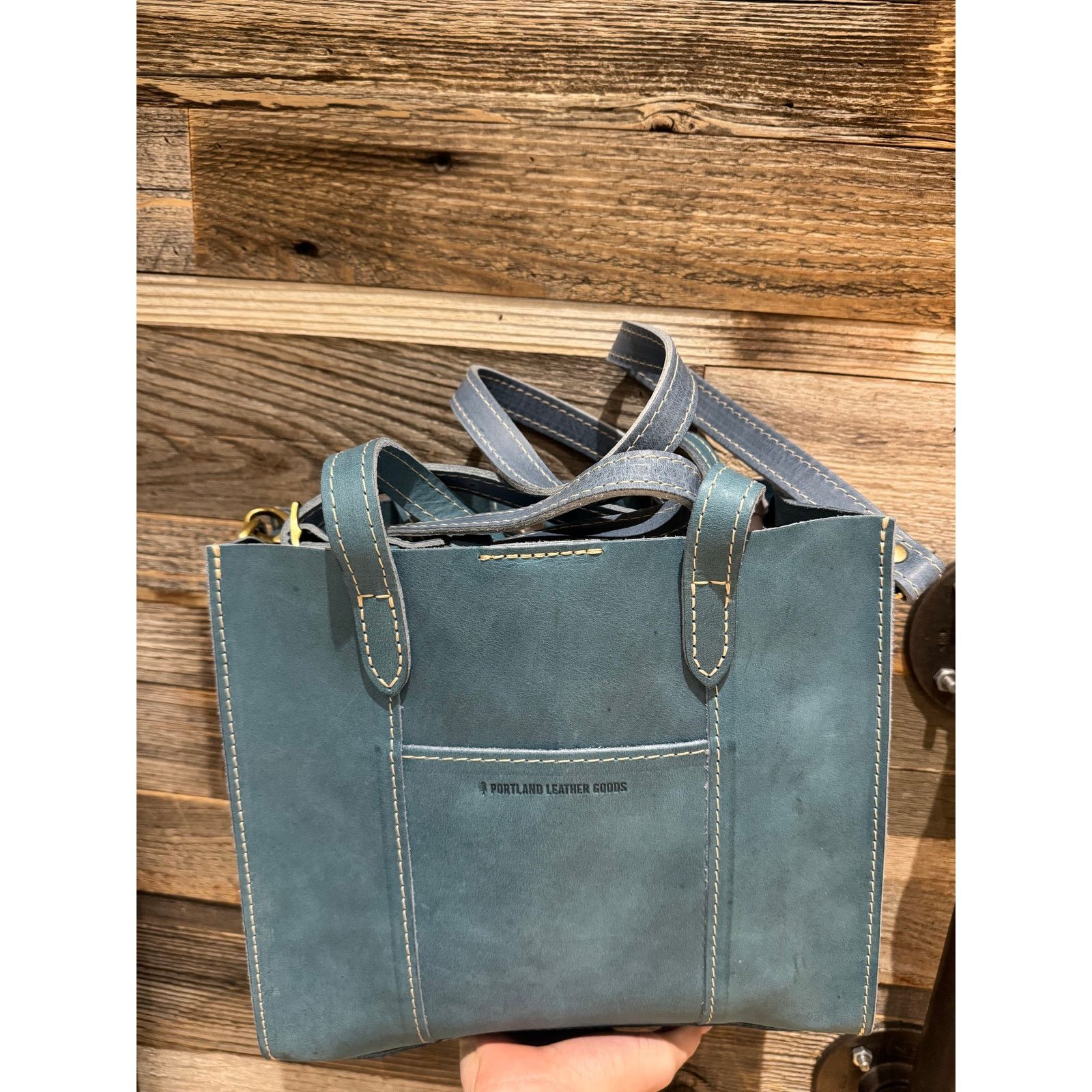 Portland Leather BRAND NEW Portland Leather Premium Classic Lola in Aqua Size ONE SIZE - 1 Thumbnail