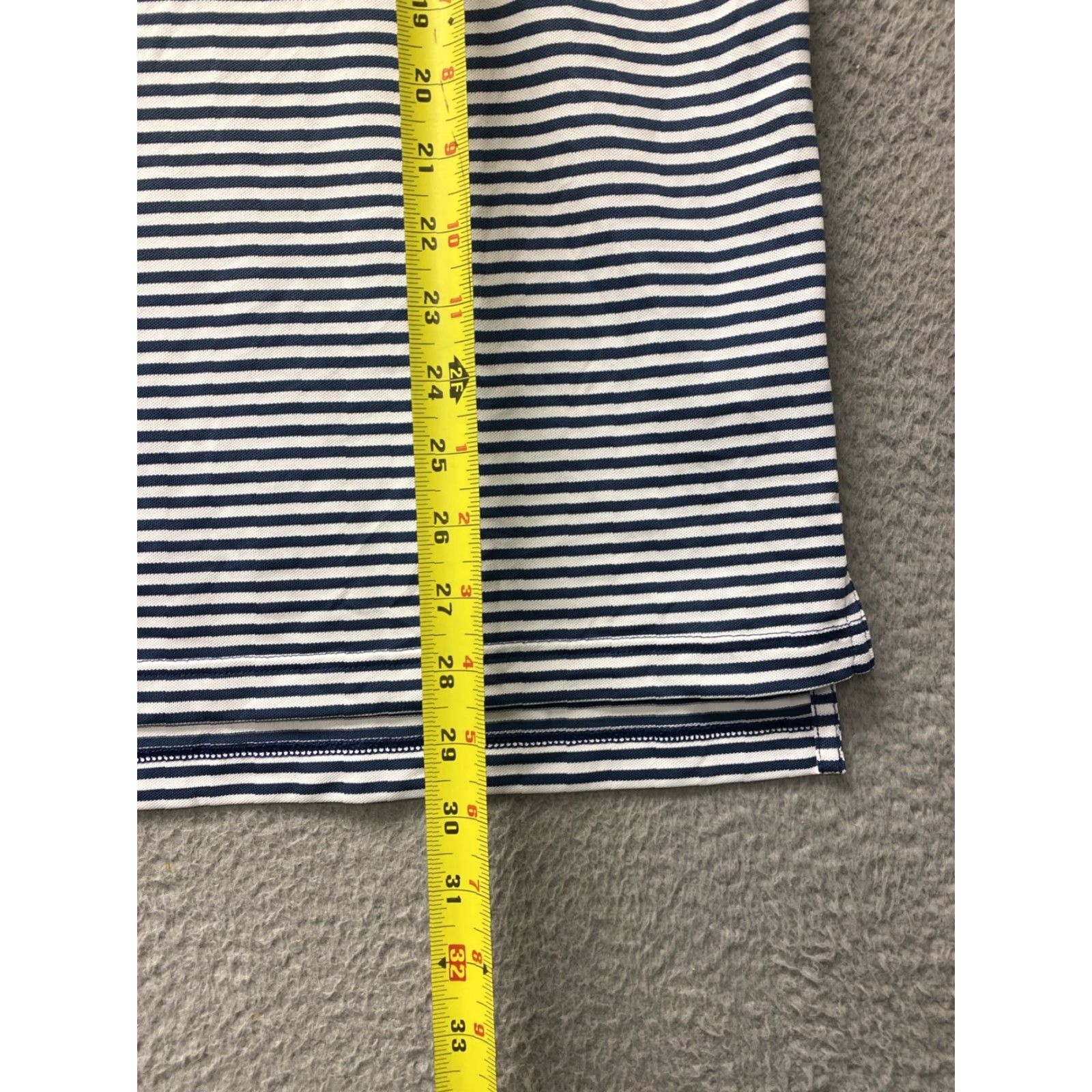 Peter Millar VINTAGE Peter Millar Summer Comfort Golf Polo Shirt Men Large White Black Striped 90s Size US L / EU 52-54 / 3 - 6 Thumbnail
