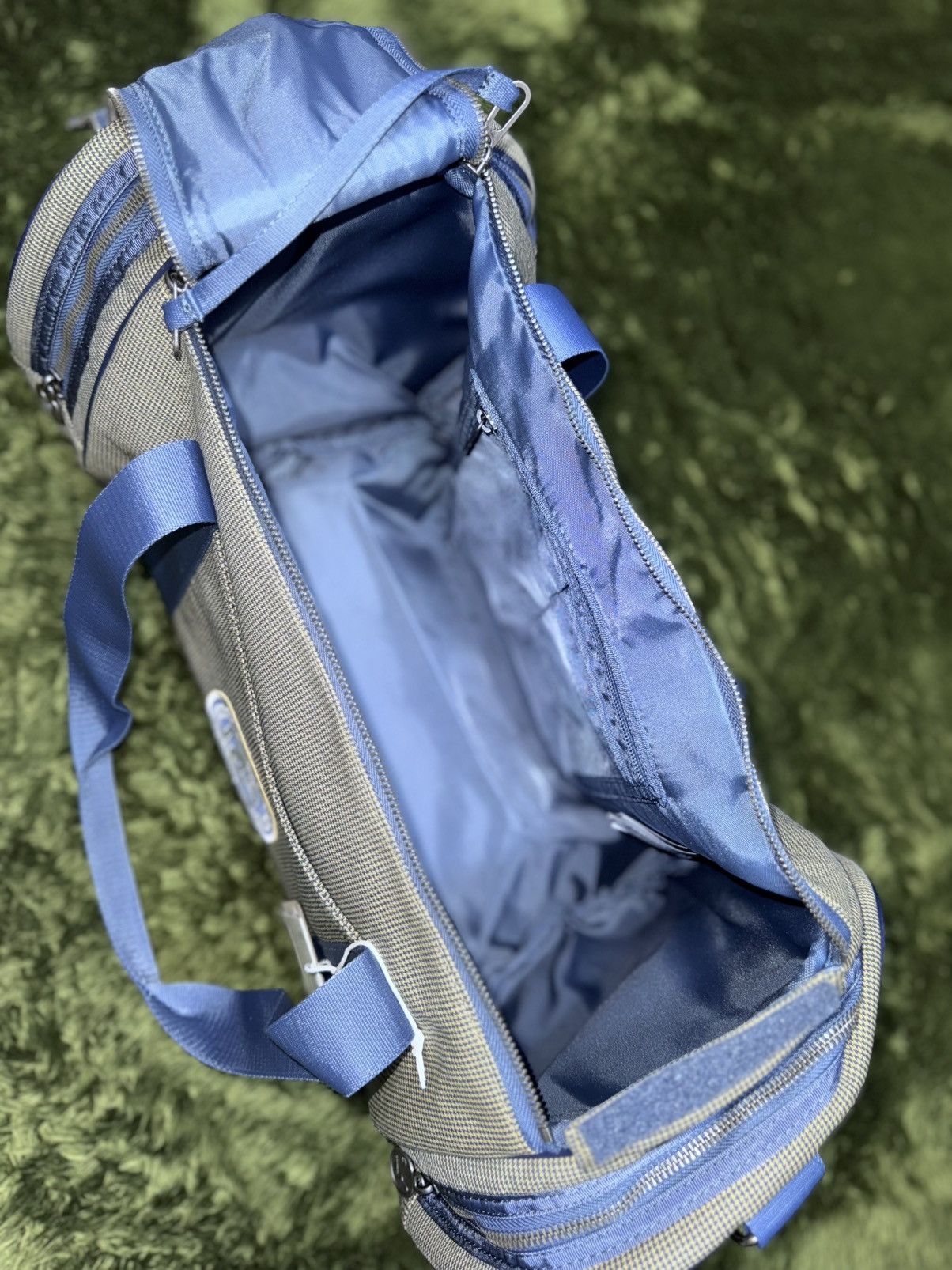 Puma × Rhude [OS] PUMA X RHUDE RHUIGI collaboration duffle bag blue sand Size ONE SIZE - 4 Thumbnail
