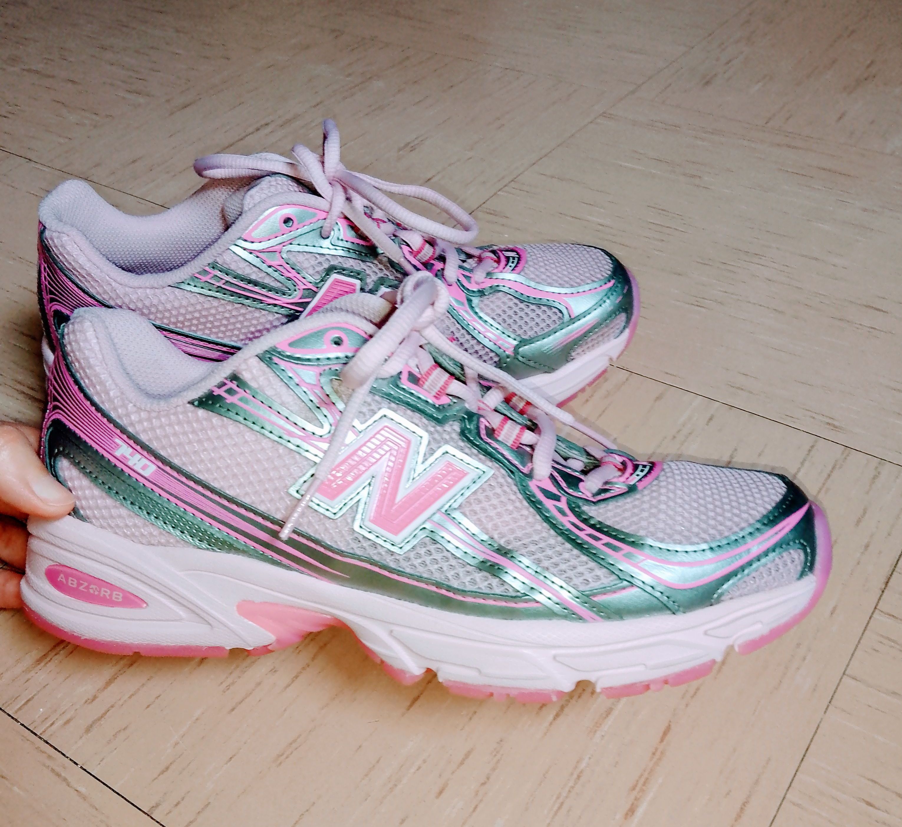 New Balance Atmos Pink x New Balance 740 'Pink Vacation' Size US 6.5 / EU 39-40 - 4 Thumbnail