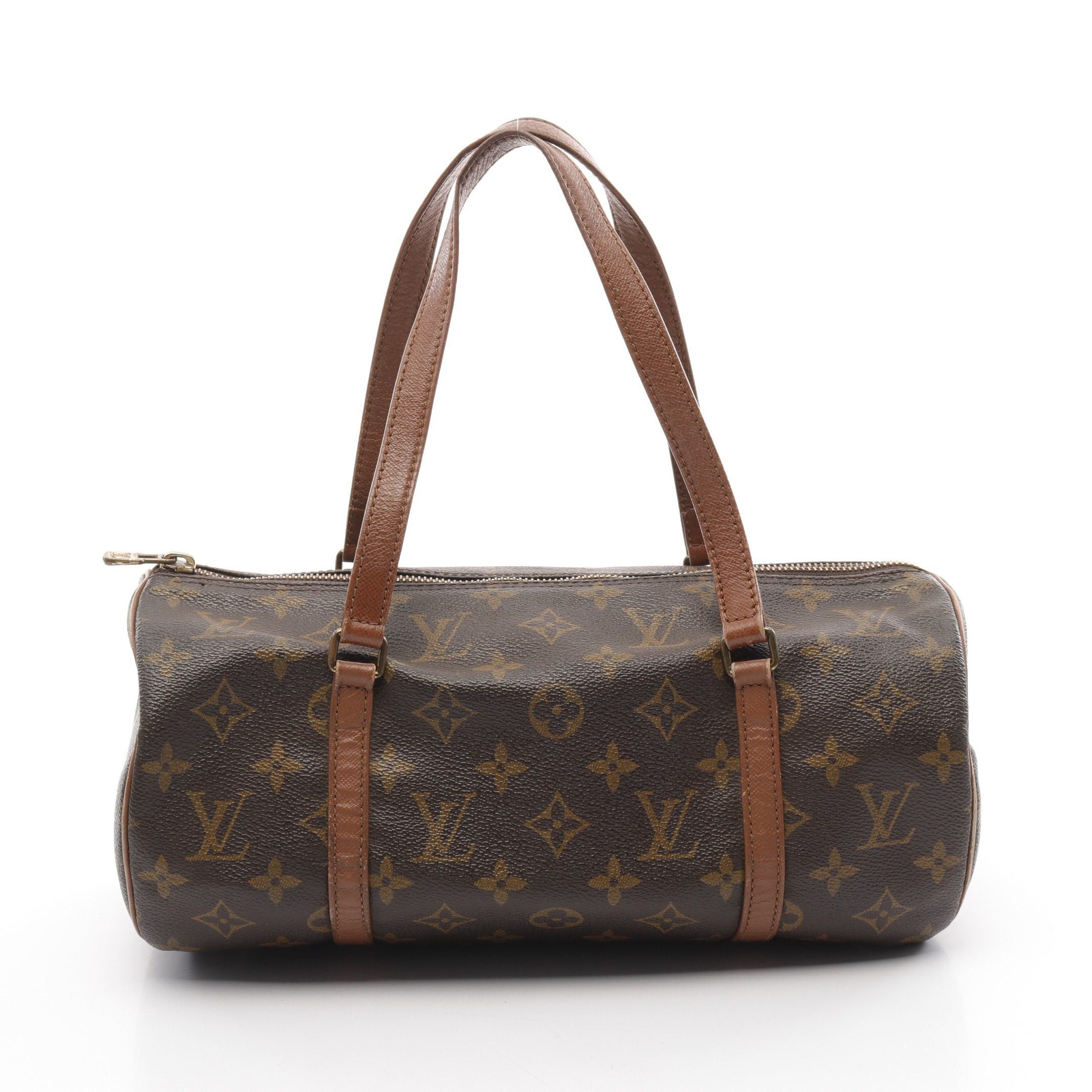 Louis Vuitton Louis Vuitton Papillon 30 Monogram Old Model Handbag Leather Brown Size ONE SIZE - 1 Thumbnail