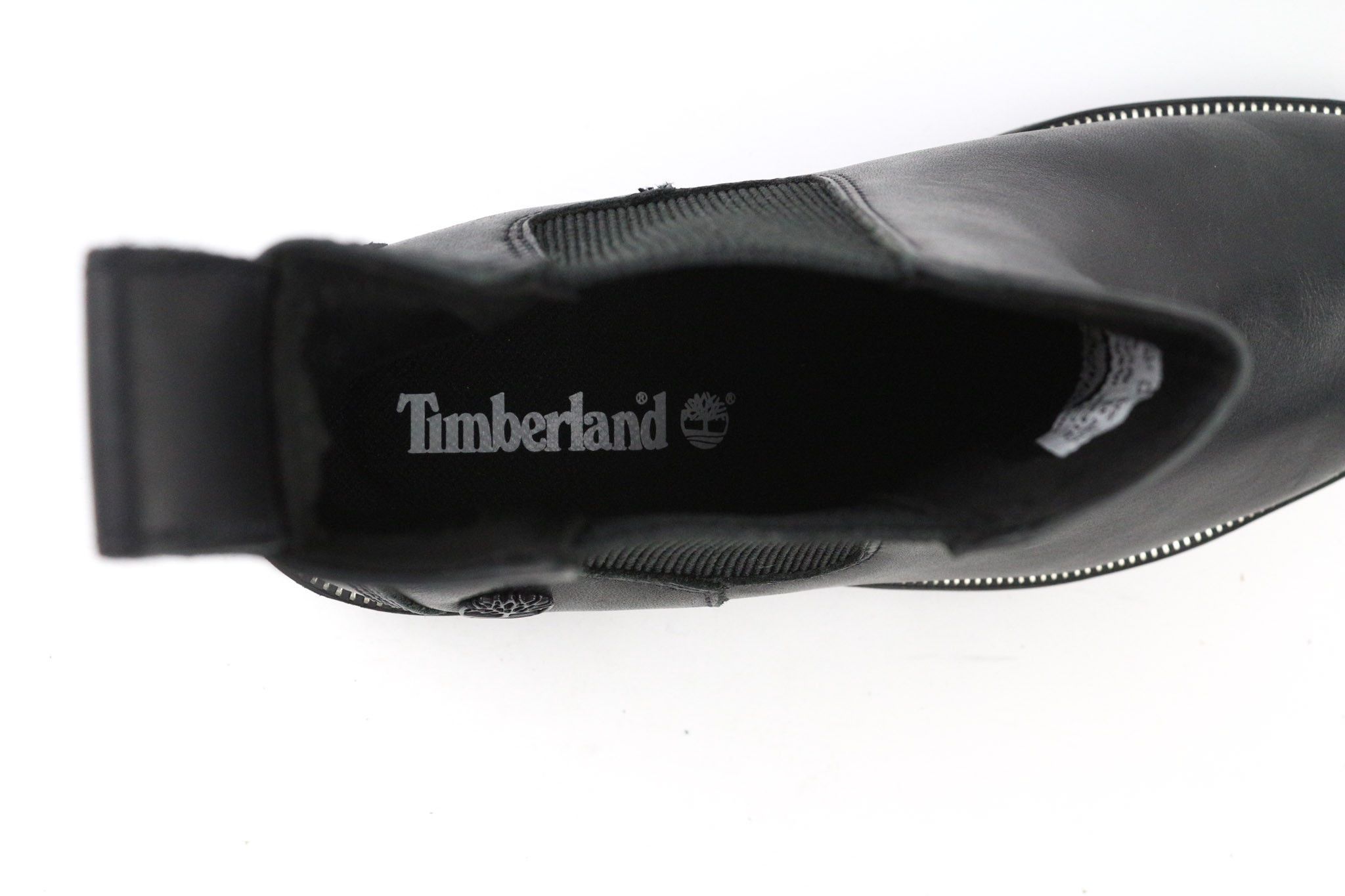 Timberland A2KRE UK5 Black Leather Elastic Side Shoes 79621 Size US 7.5 / IT 37.5 - 10 Thumbnail