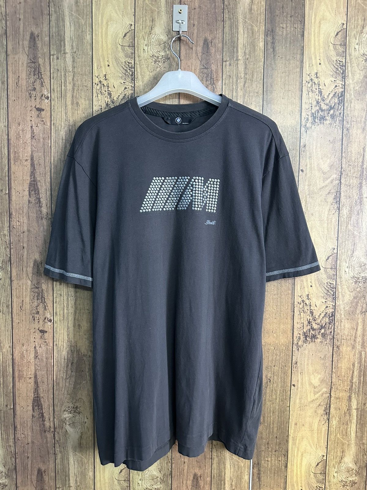 BMW 90s BMW M3 Racing Vintage Tshirt A375 Size US L / EU 52-54 / 3 - 1 Thumbnail