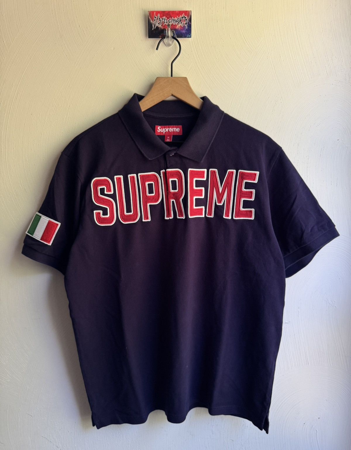 Supreme Supreme Twill appliqué polo | Grailed